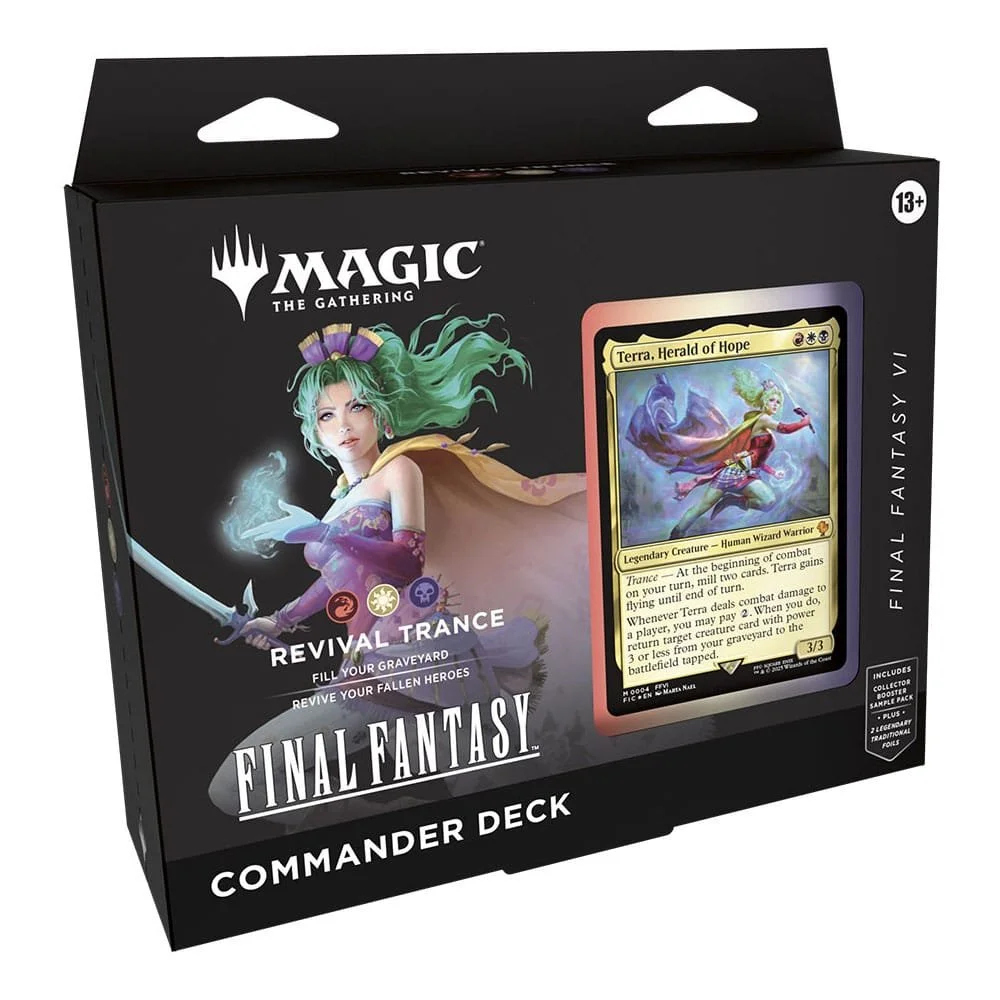 Magic: The Gathering Final Fantasy Commander Deck – Revival Trance