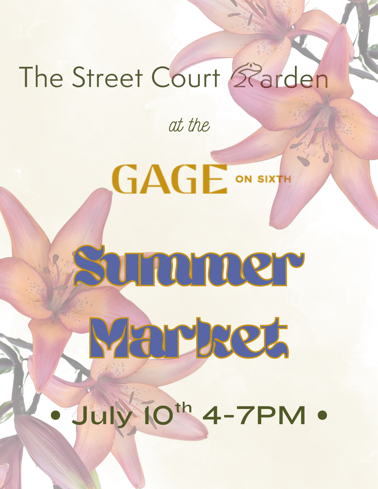 Gage on 6th Residents Night Market
