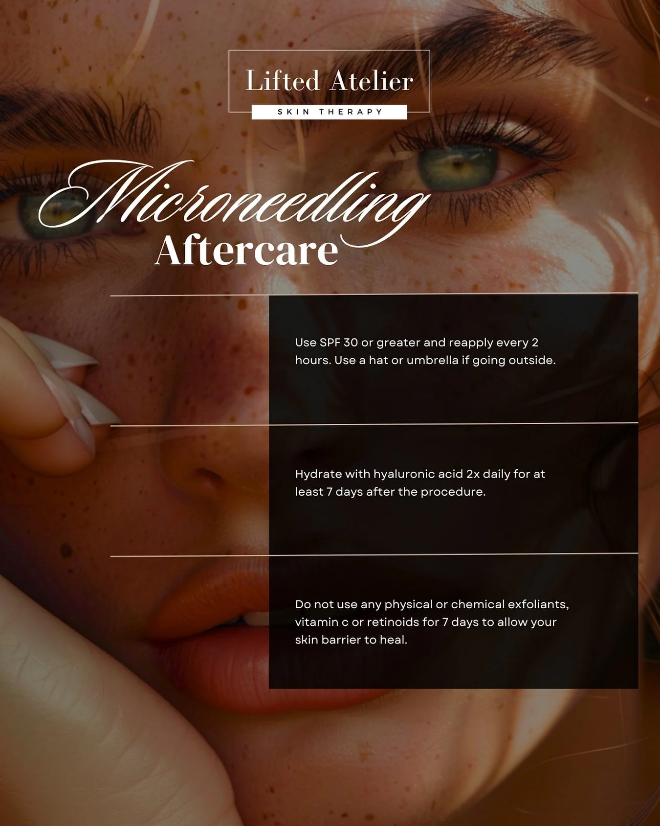 We&rsquo;ve been posting a lot of microneedling lately because it&rsquo;s the season for it 🩵 Cooler temps mean less sun exposure, which makes it the perfect time to treat texture, scarring, and fine lines. Microneedling helps rebuild collagen, smoo