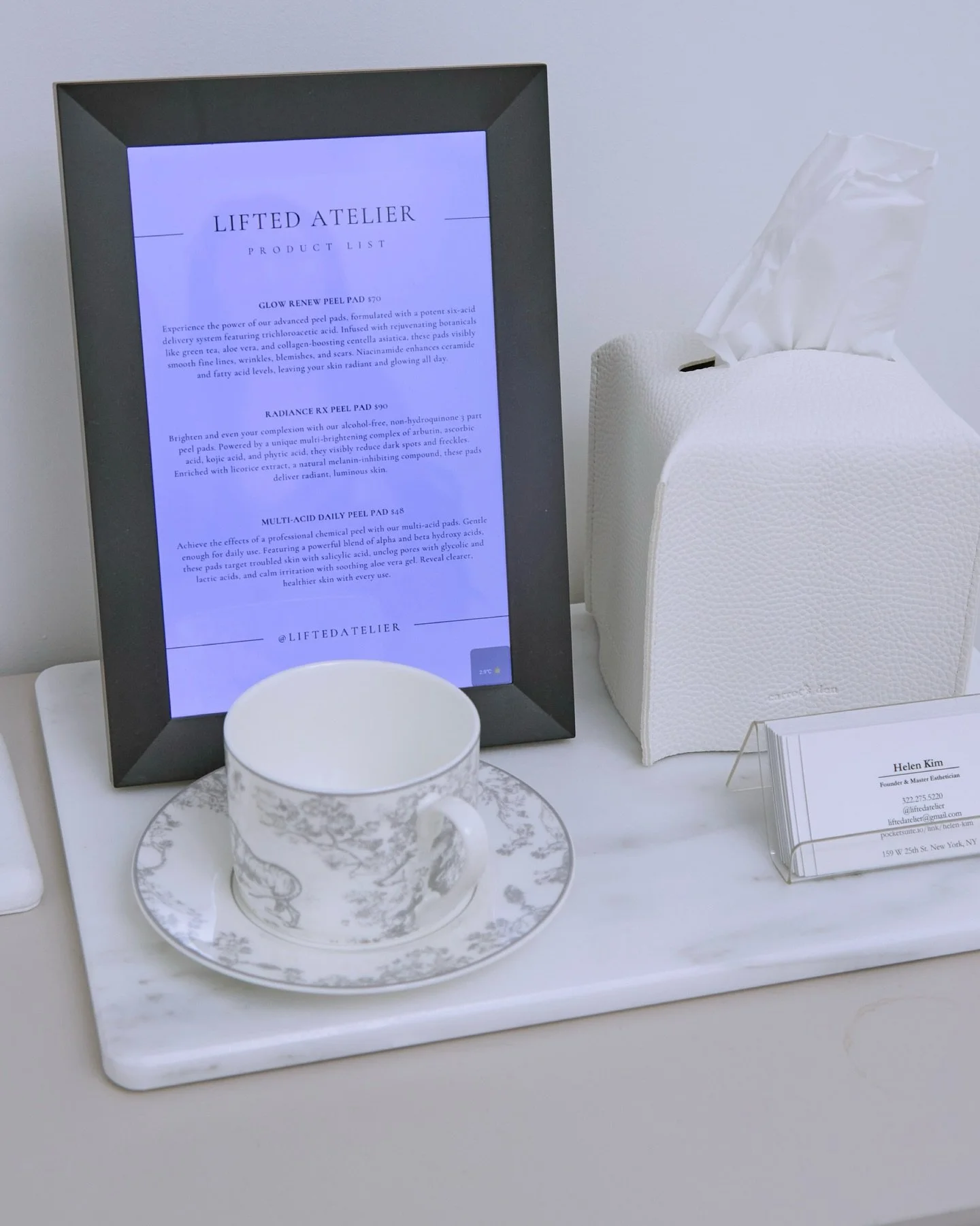 Our products are built the same way our treatments are. Thoughtfully, clinically backed, and designed to support your skin every day. ✨ #LiftedAtelier #NYCSkincare #NYCFacialist #Tribecafacial