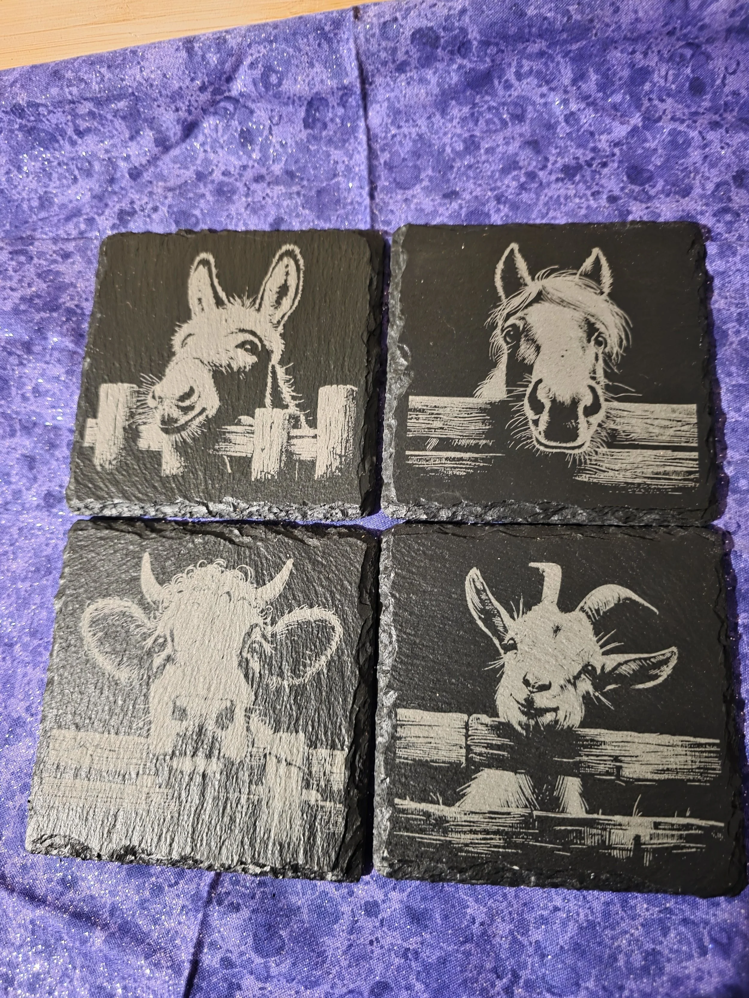 Farm Friends Peeking at You