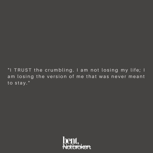 Sometimes Your Life Has to Fall Apart… So Your Truth Can Finally Take Up Space