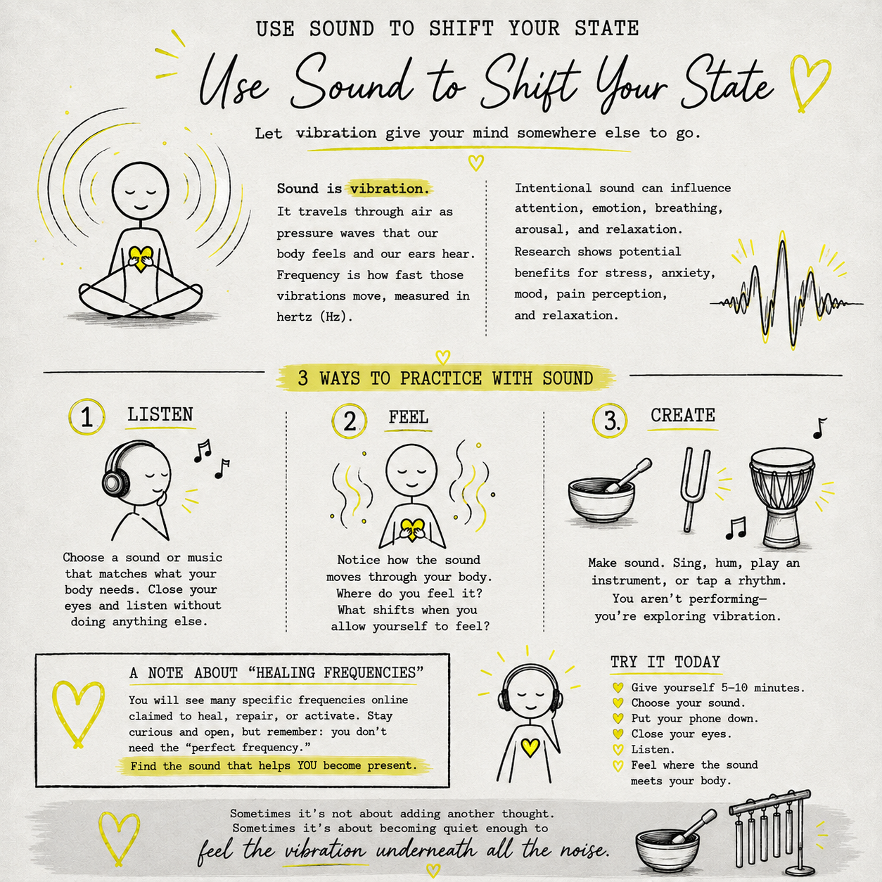 Daily Alchemy 005: Use Sound to Shift Your State