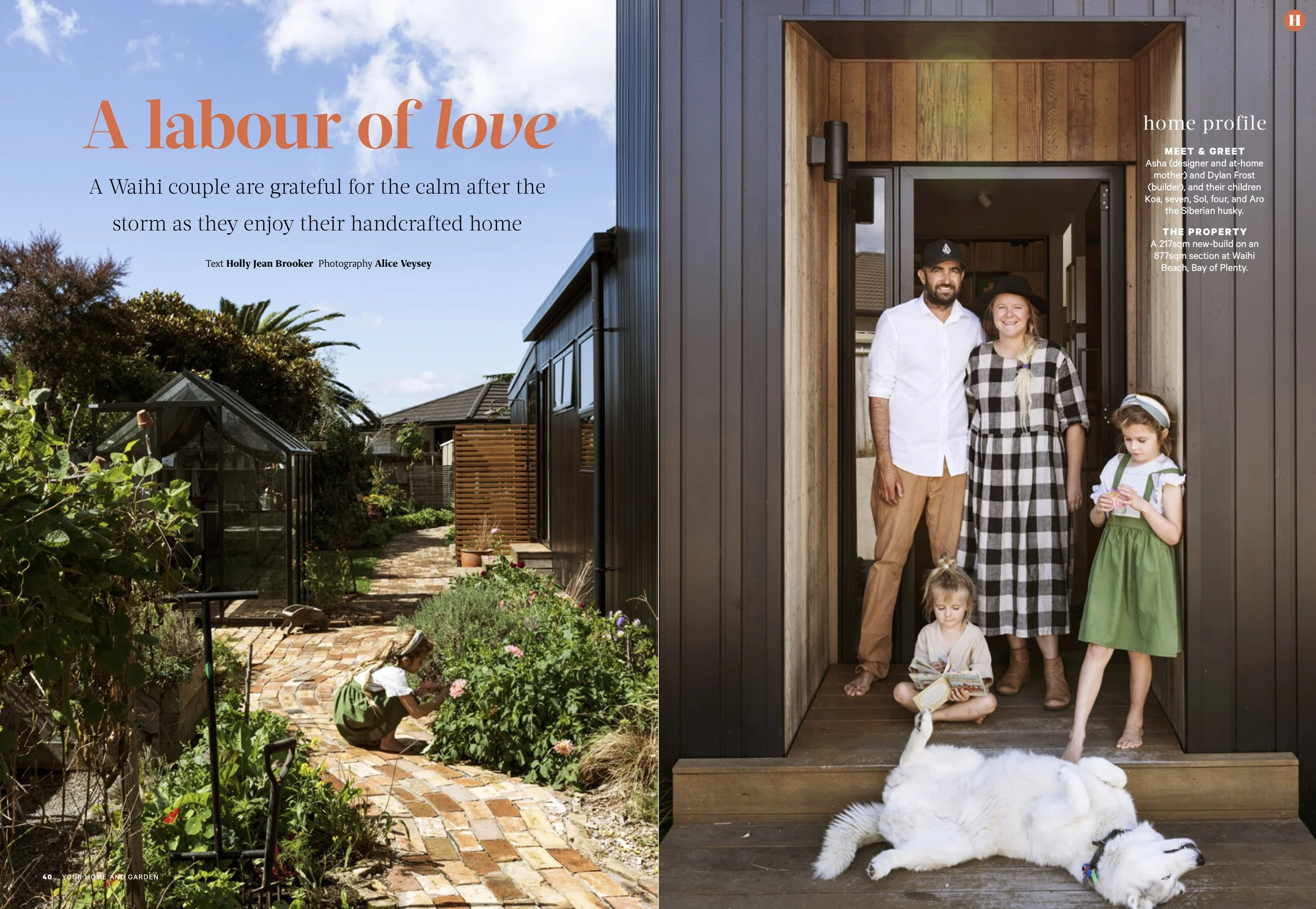 House Build & Garden Feature - Frost Home - Athenree - Your Home & Garden Magazine