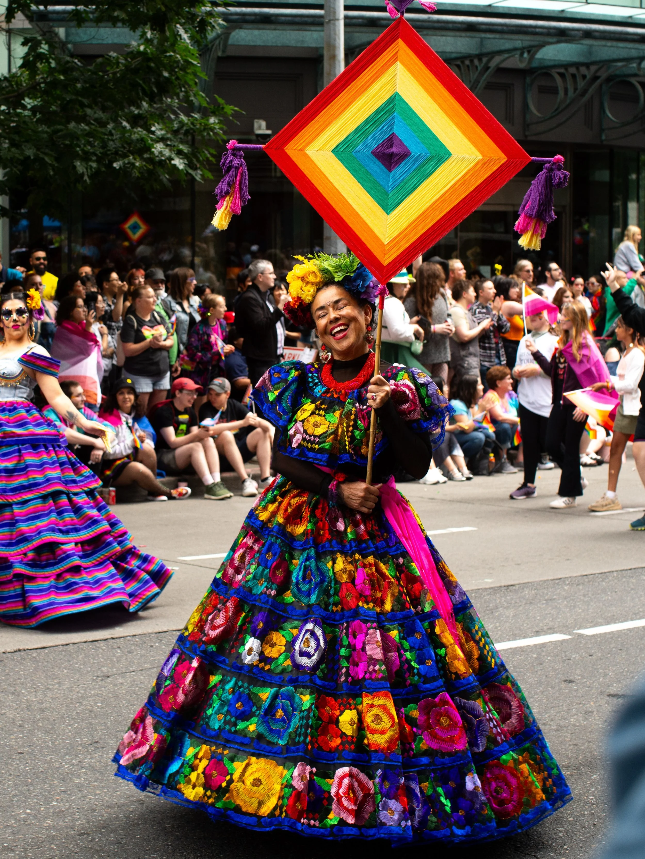 Happy Pride Month everyone 🌈

I&rsquo;m so incredibly proud to be part of this breathtakingly beautiful community. Seeing how many of us showed up fills me with so much joy and gratitude.

This year marks my third Seattle Pride Parade, and my third 