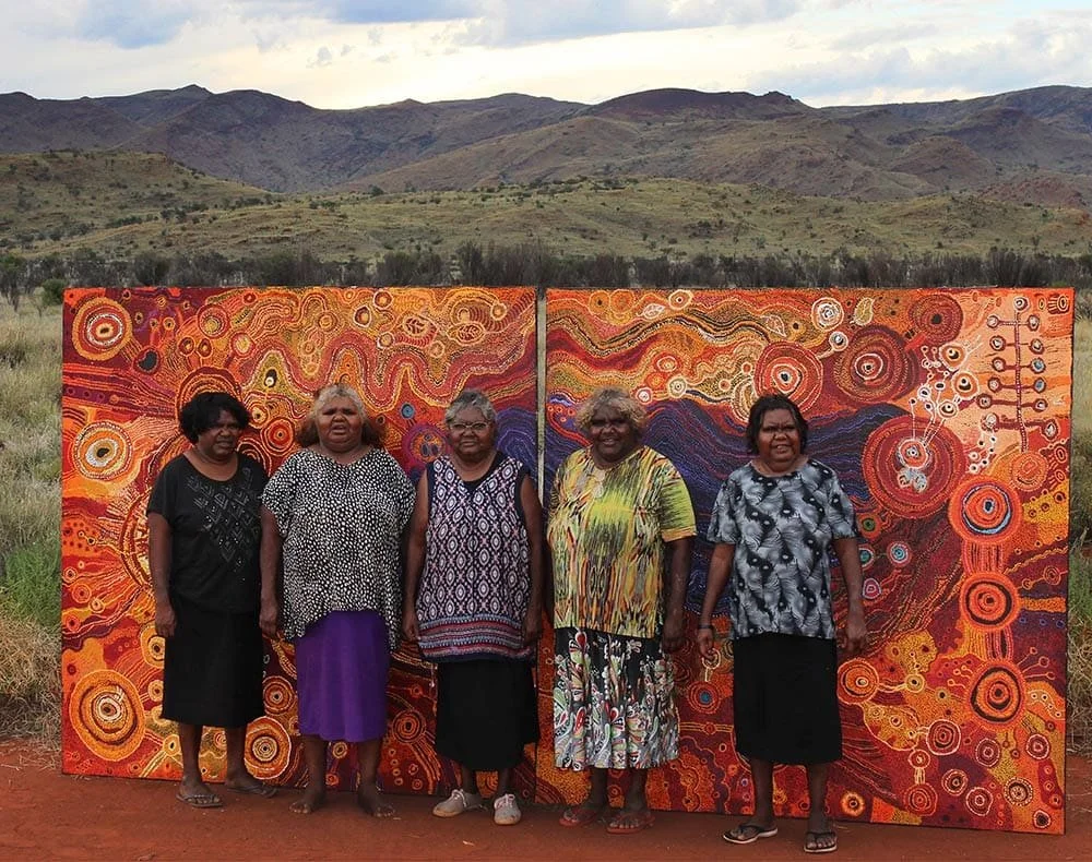 Seven Sisters painting now on display in Port Augusta