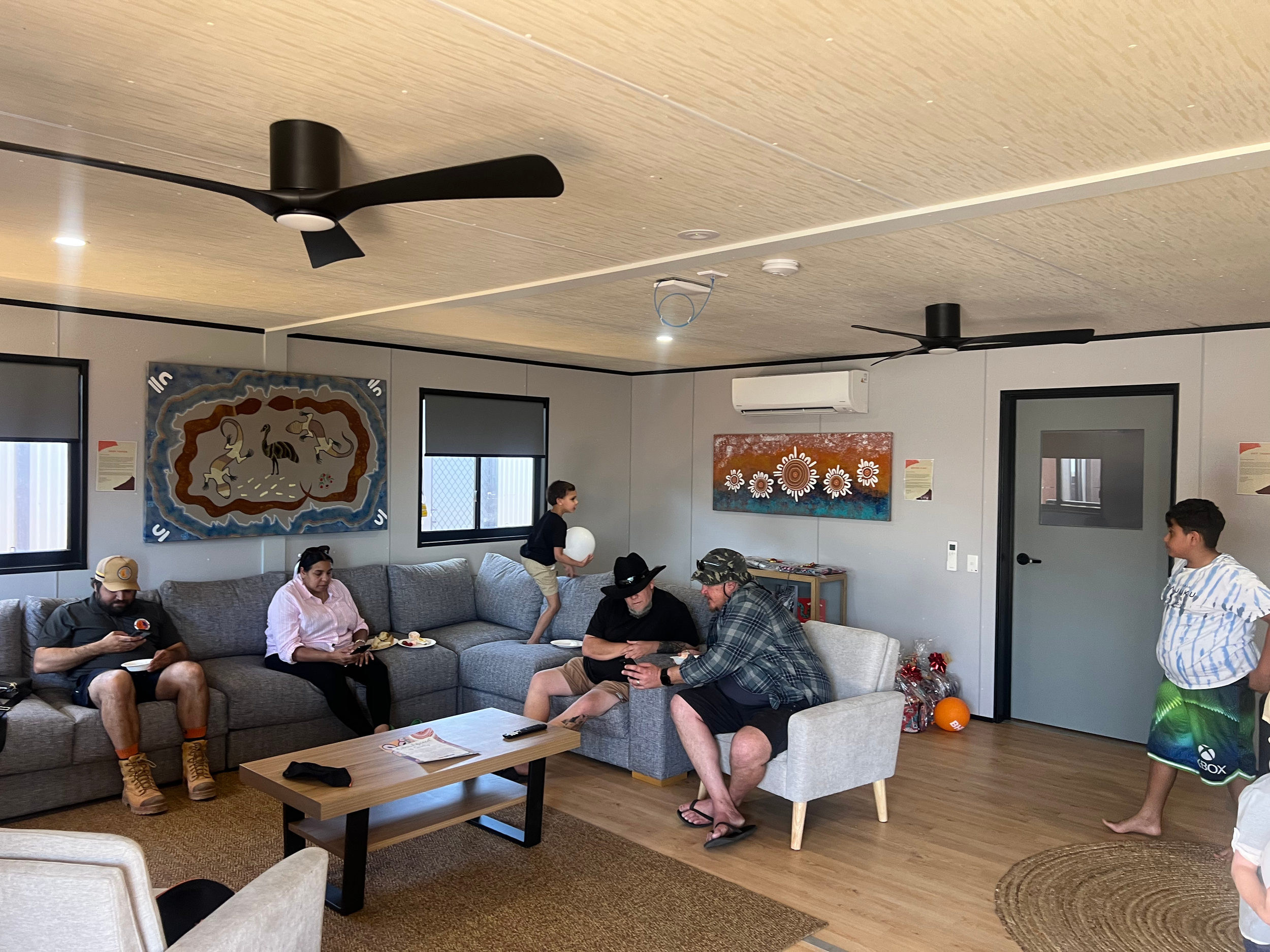 The Arabana Warli in Marree opens its doors