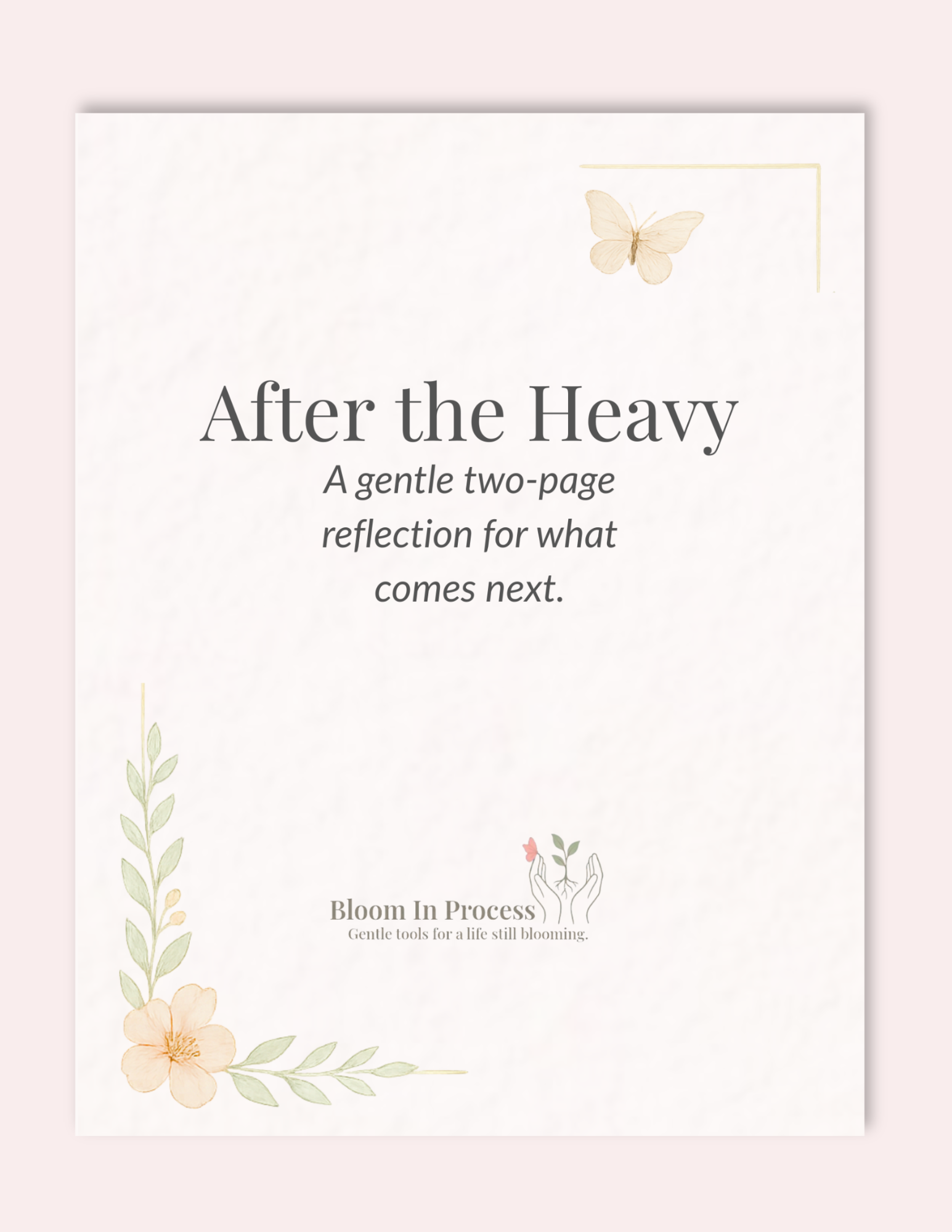 🌱 After the Heavy