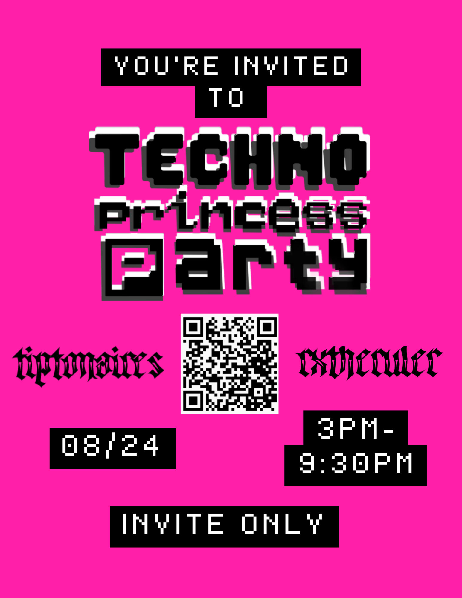 TECHNO PRINCESS PARTY