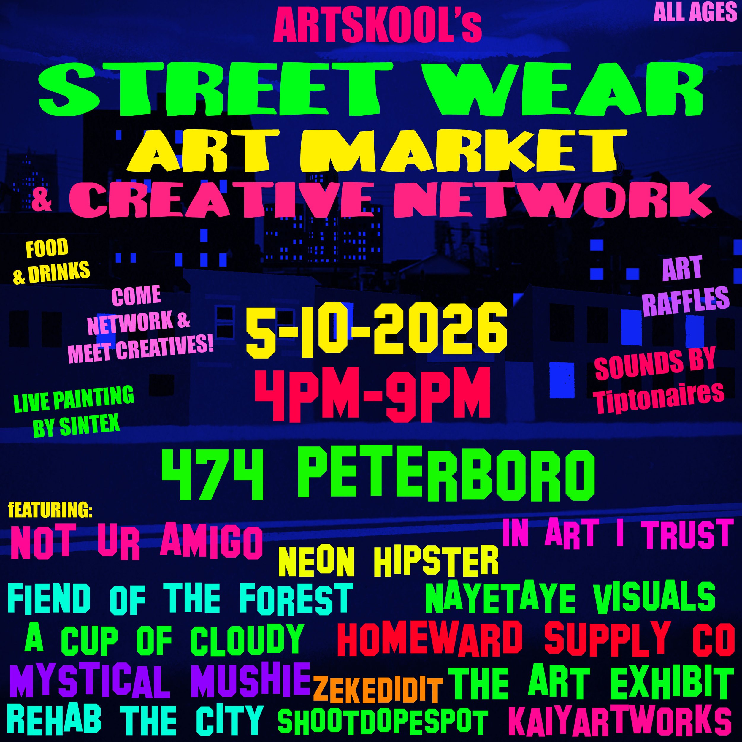 Streetwear Art Market &amp; Creative Network