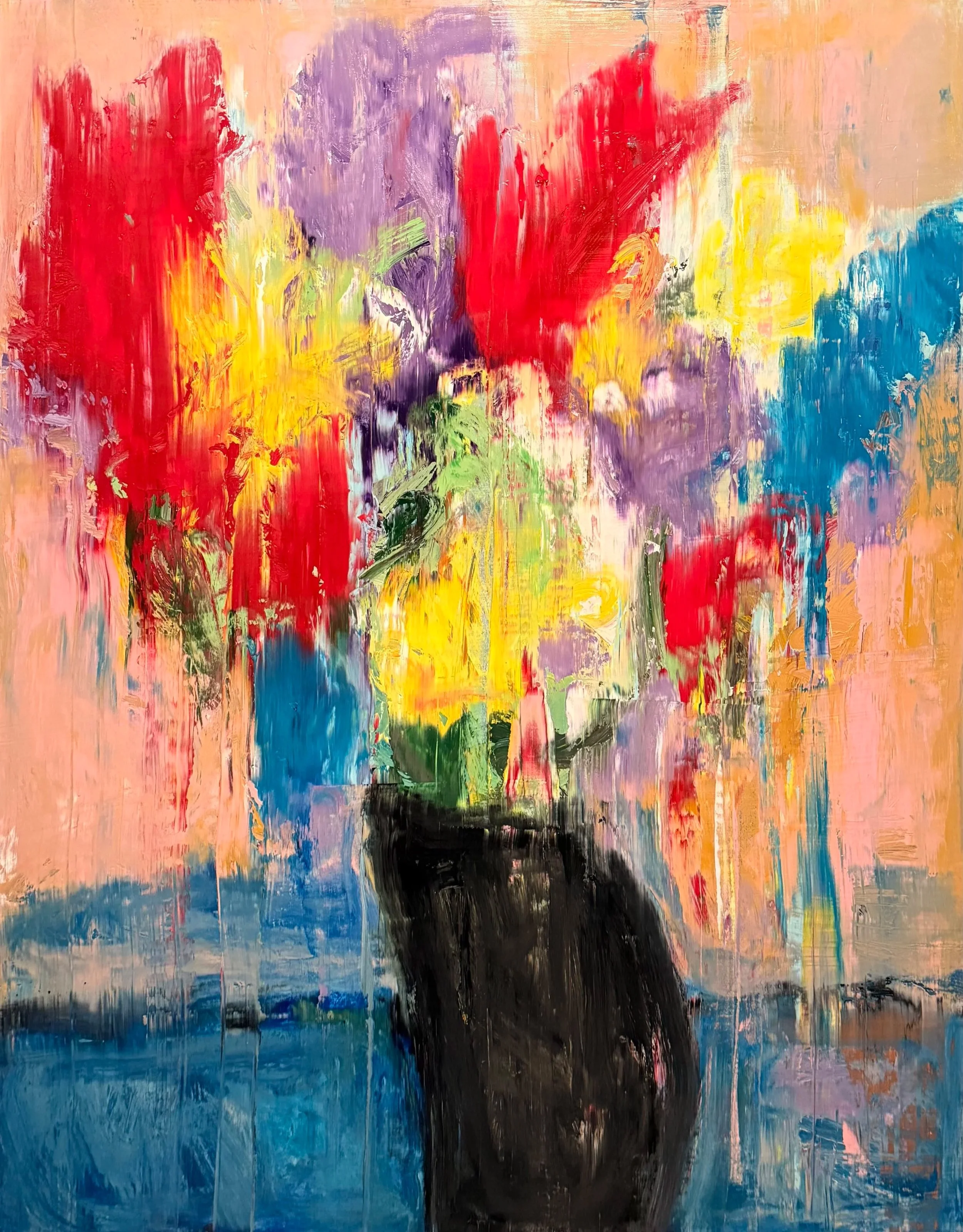Sharing forever. | 2026 | Acrylic | Canvas | 60x48in |