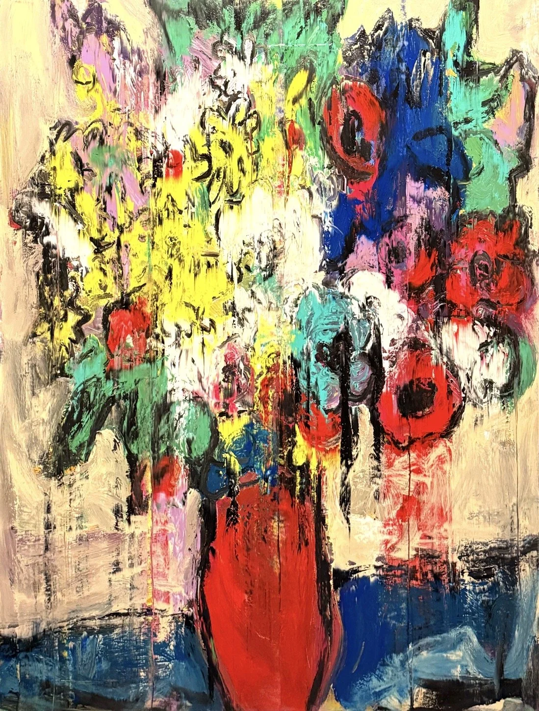 Without end  | 2026 | Acrylic on canvas | 60x48in |