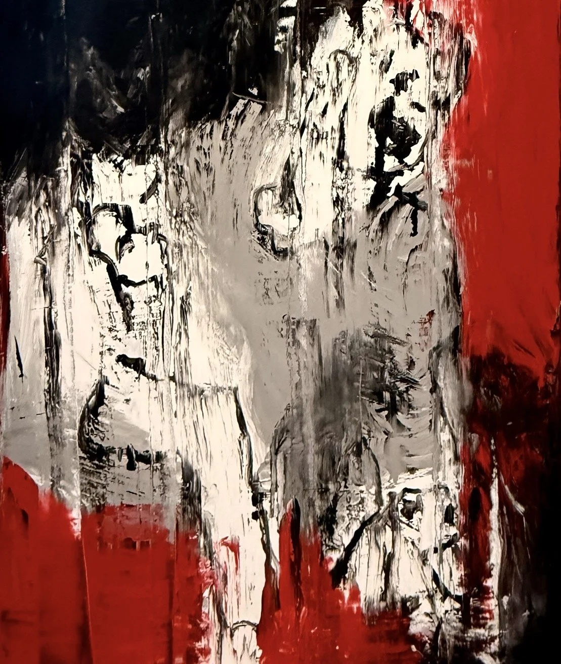 Terror, loss, anguish and love | 60x48in