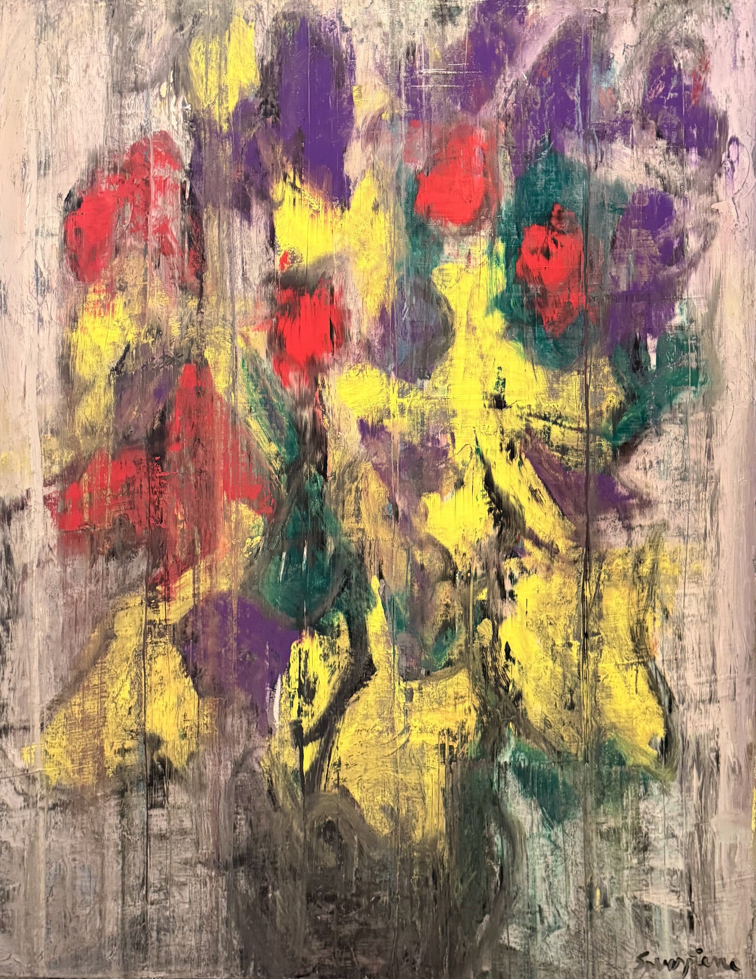On my mind. (Vestige) | 2026 | Acrylic | Canvas | 60x48in |