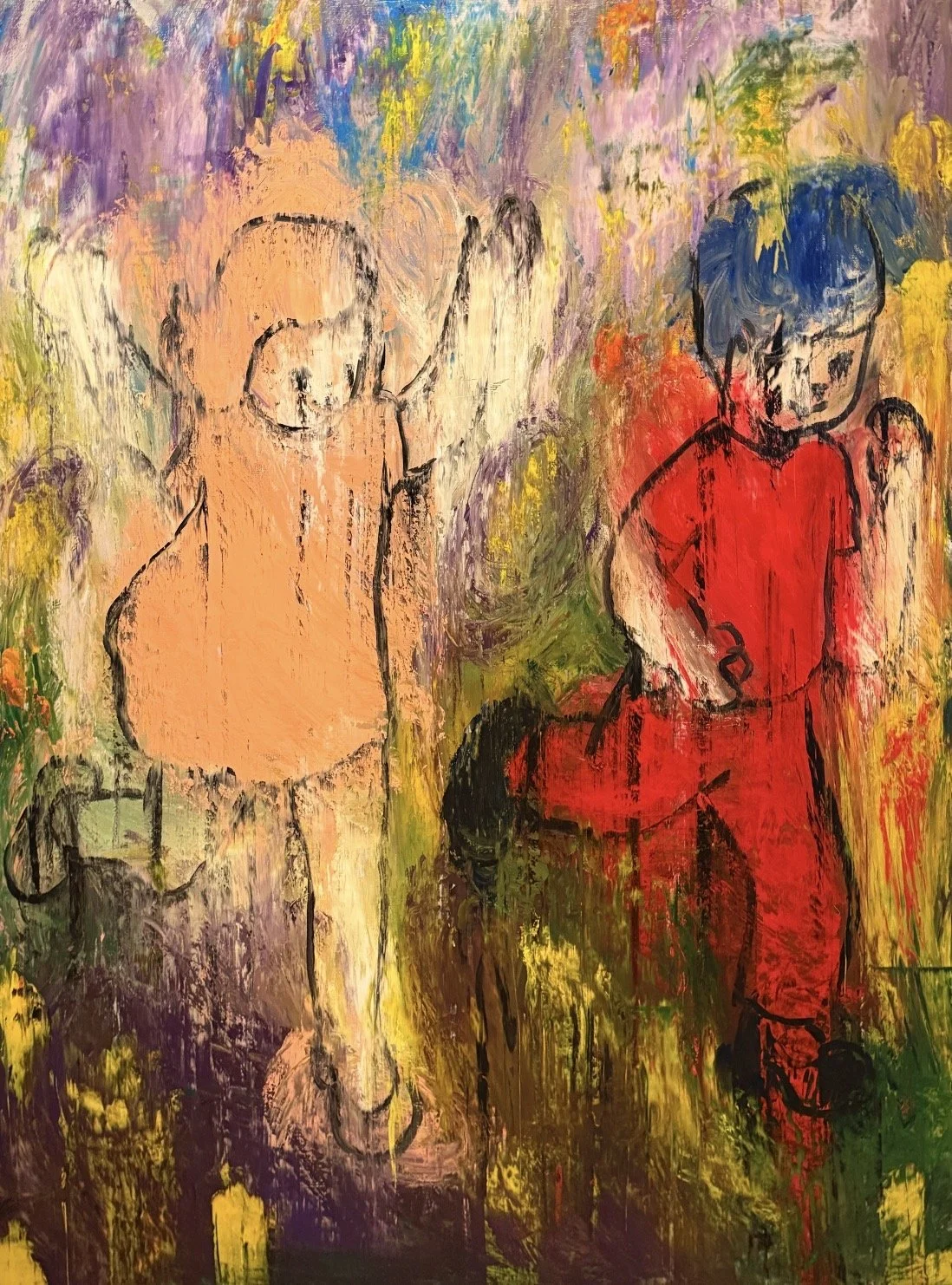 What a wonderful day! | 60x48in