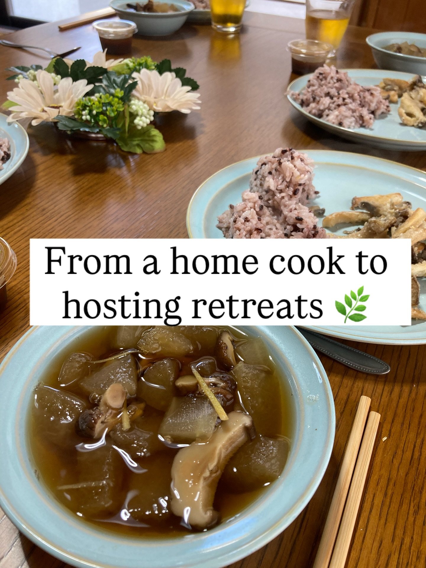 I told today&rsquo;s guests that there was a time I seriously thought about becoming a chef and working in a restaurant&mdash;because nothing makes me happier than seeing people enjoy my food.

But honestly, I didn&rsquo;t think I&rsquo;d thrive in a