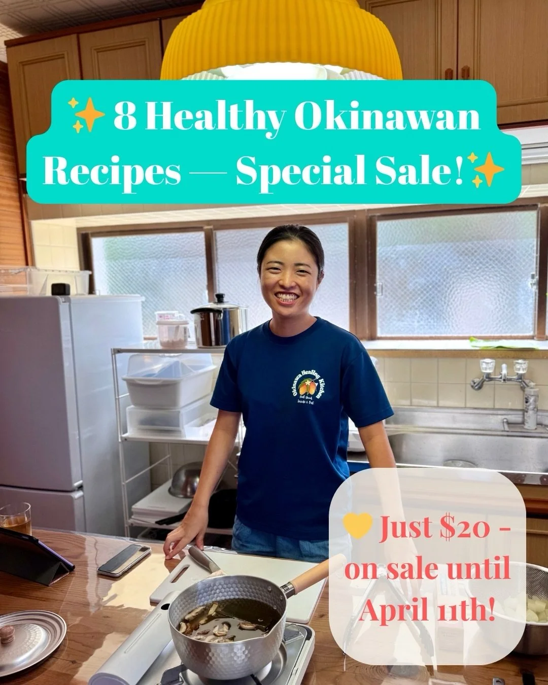 🌿 My Okinawa 8 Healthy Recipe Bundle is now on sale! 🌿

What&rsquo;s up, Oki lovers! Haruka here from Okinawa Healing Kitchen 🥰

If you&rsquo;re new here &mdash; I&rsquo;m a certified Gut Health Coach and Japanese fermented foods &amp; medicinal c