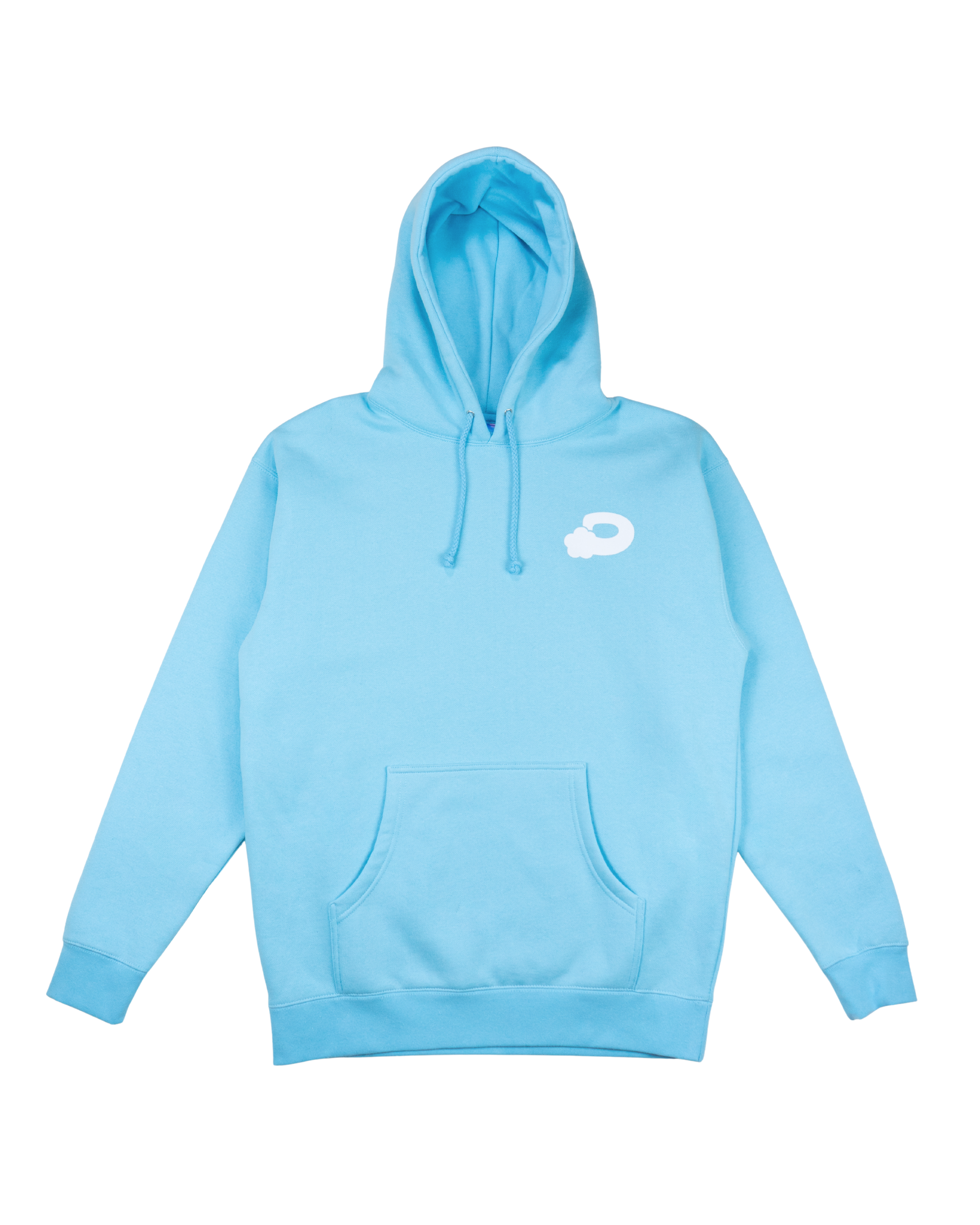 Blue Logo Hoodie