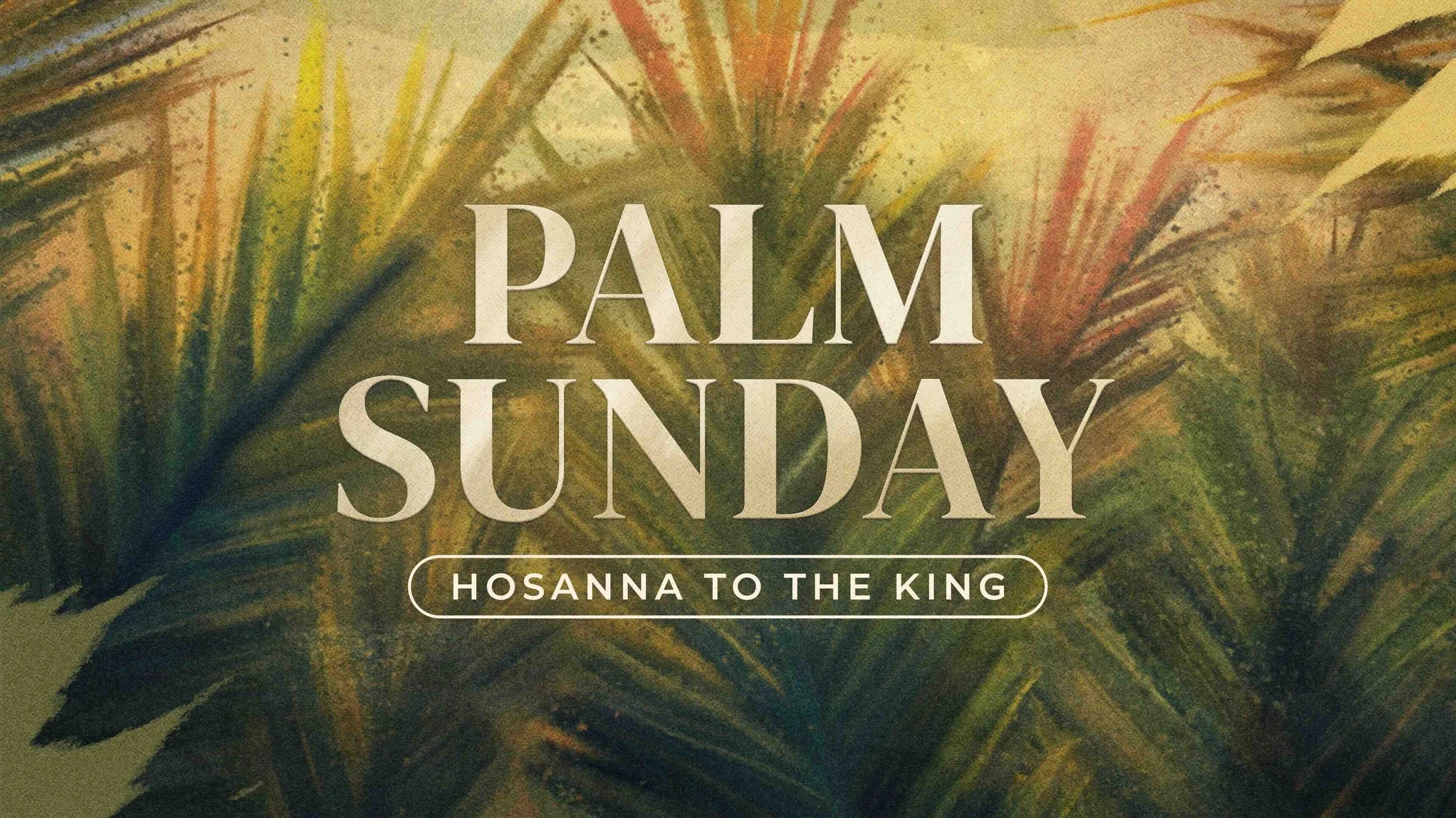 Palm Sunday