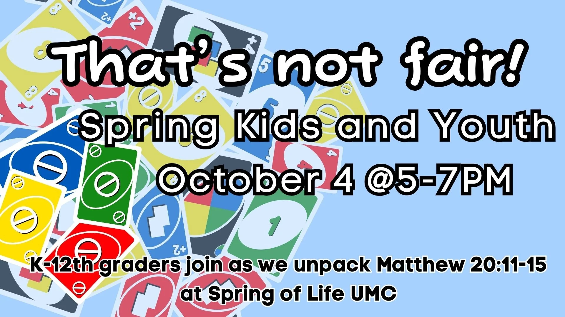Spring Kids and Youth Group