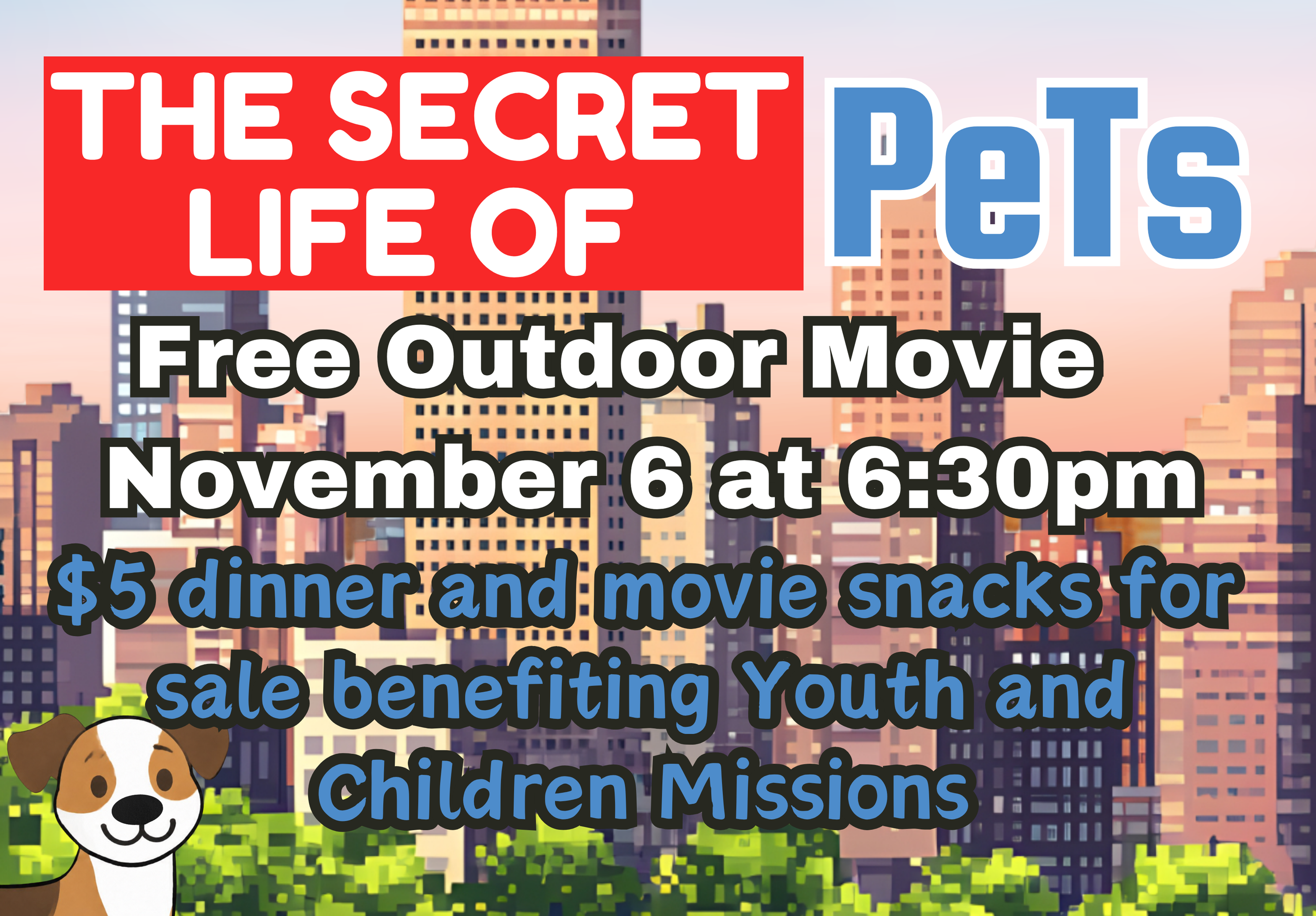The Secret Life of Pets Outdoor Movie
