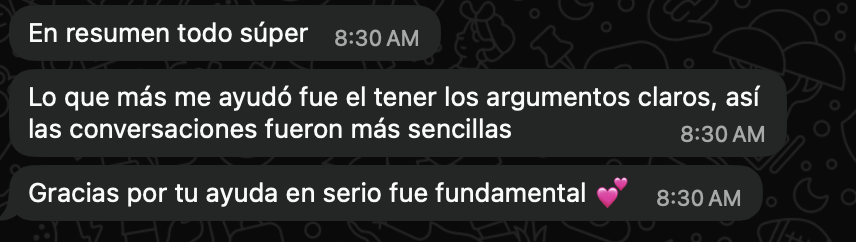 Testimonio anónimo