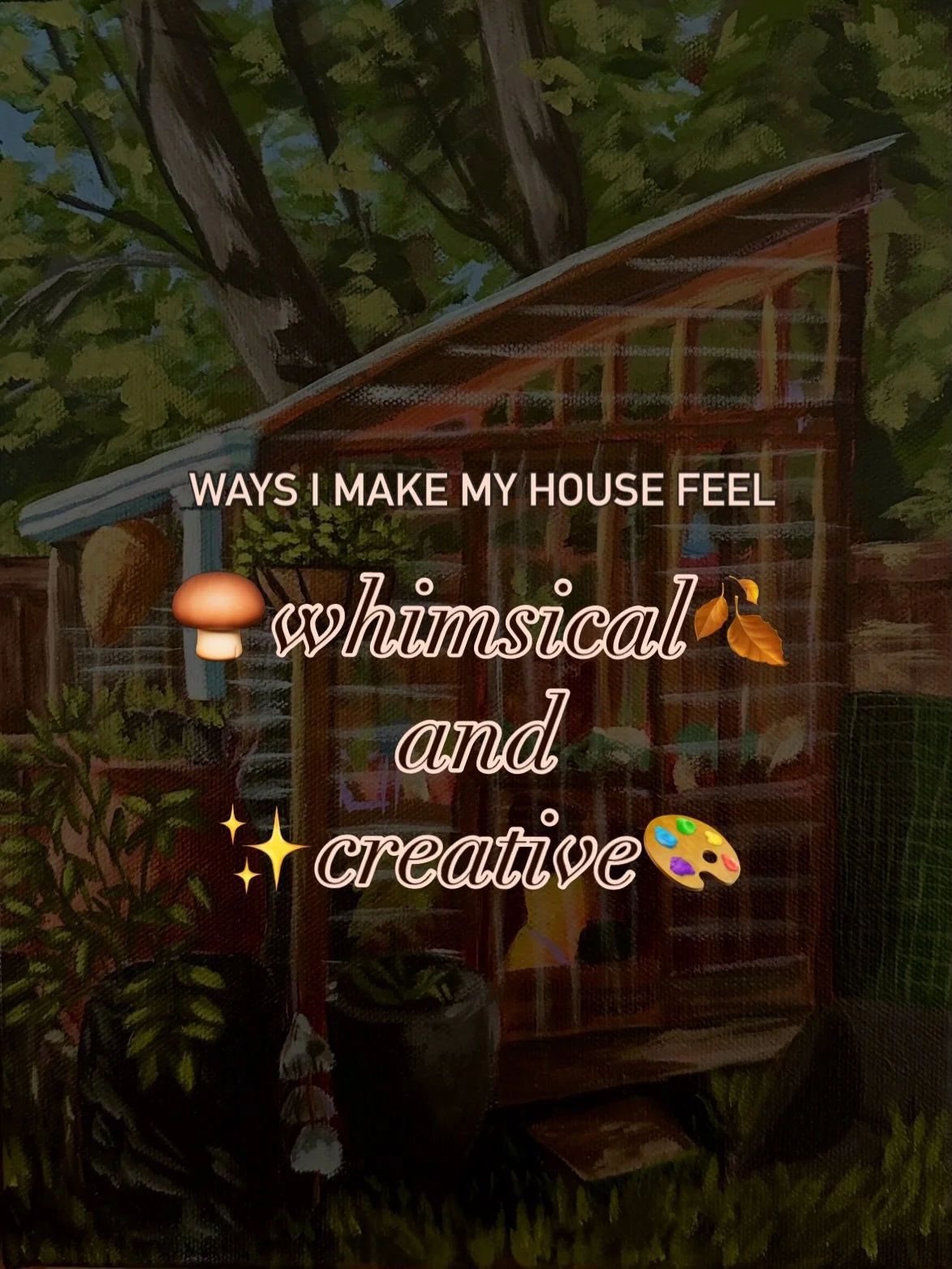 As an artist, I think of my home as my biggest canvas. The more creative my environment feels, the more creative I feel. I love when you go to someone&rsquo;s house and they&rsquo;ve just got a bunch of weird stuff everywhere, collected from trips an