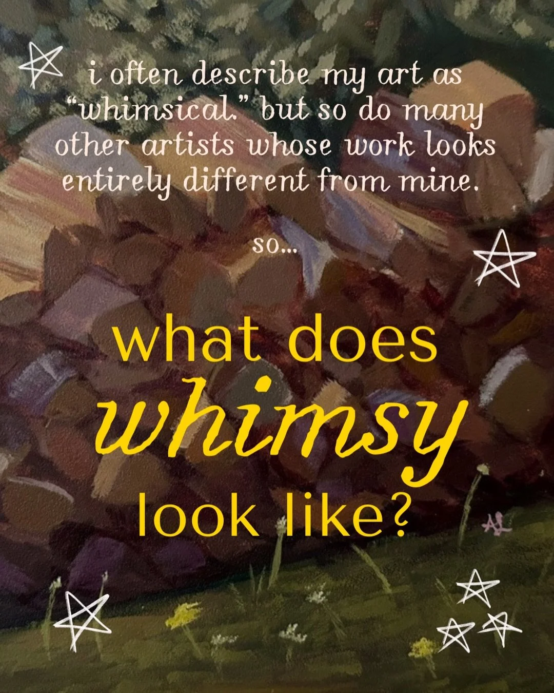 Whimsy is in the eye of the beholder, but hinges on caring for and about each other and nature. What does whimsy look like to you?
