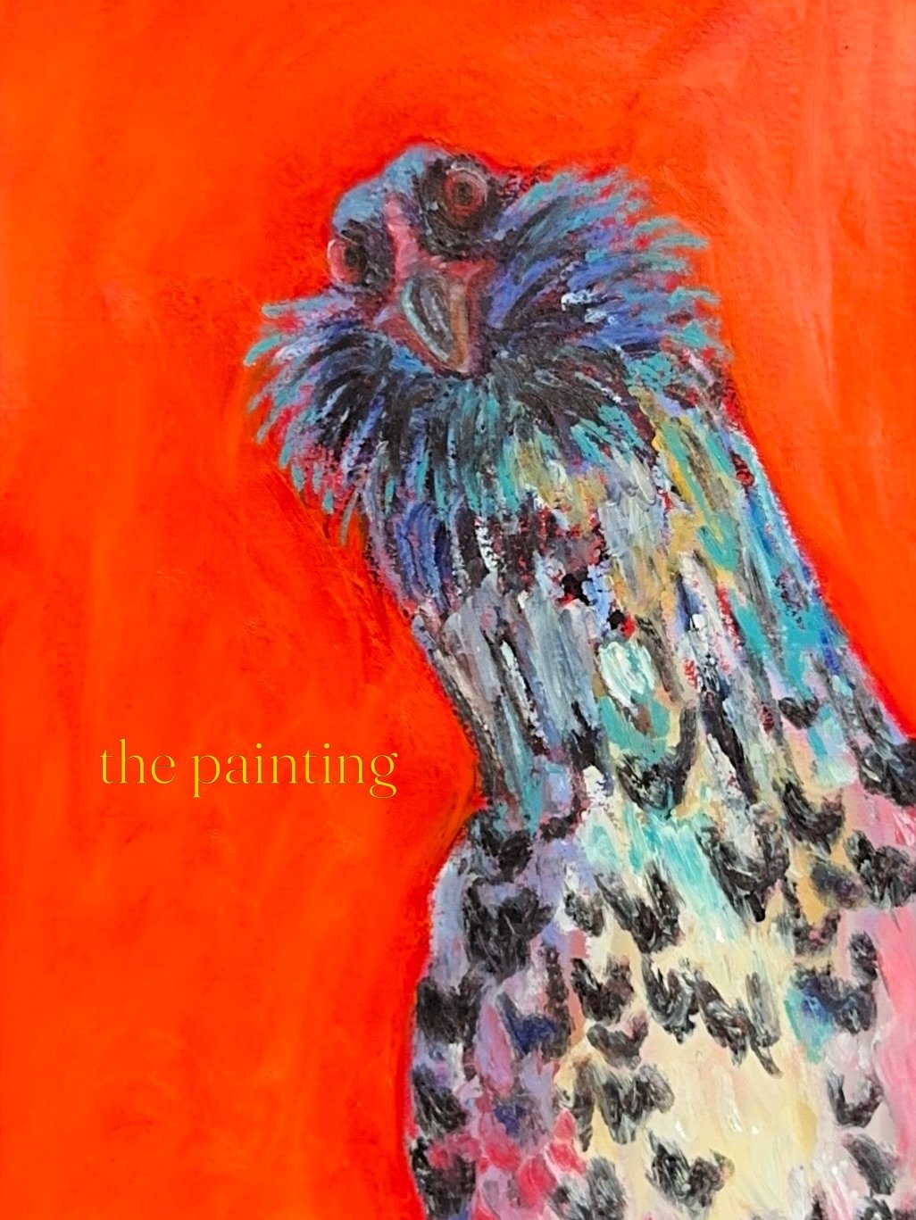 She is beauty she is grace 

&ldquo;Rosie&rdquo; 
Oil pastel on paper
2026

#eastegger