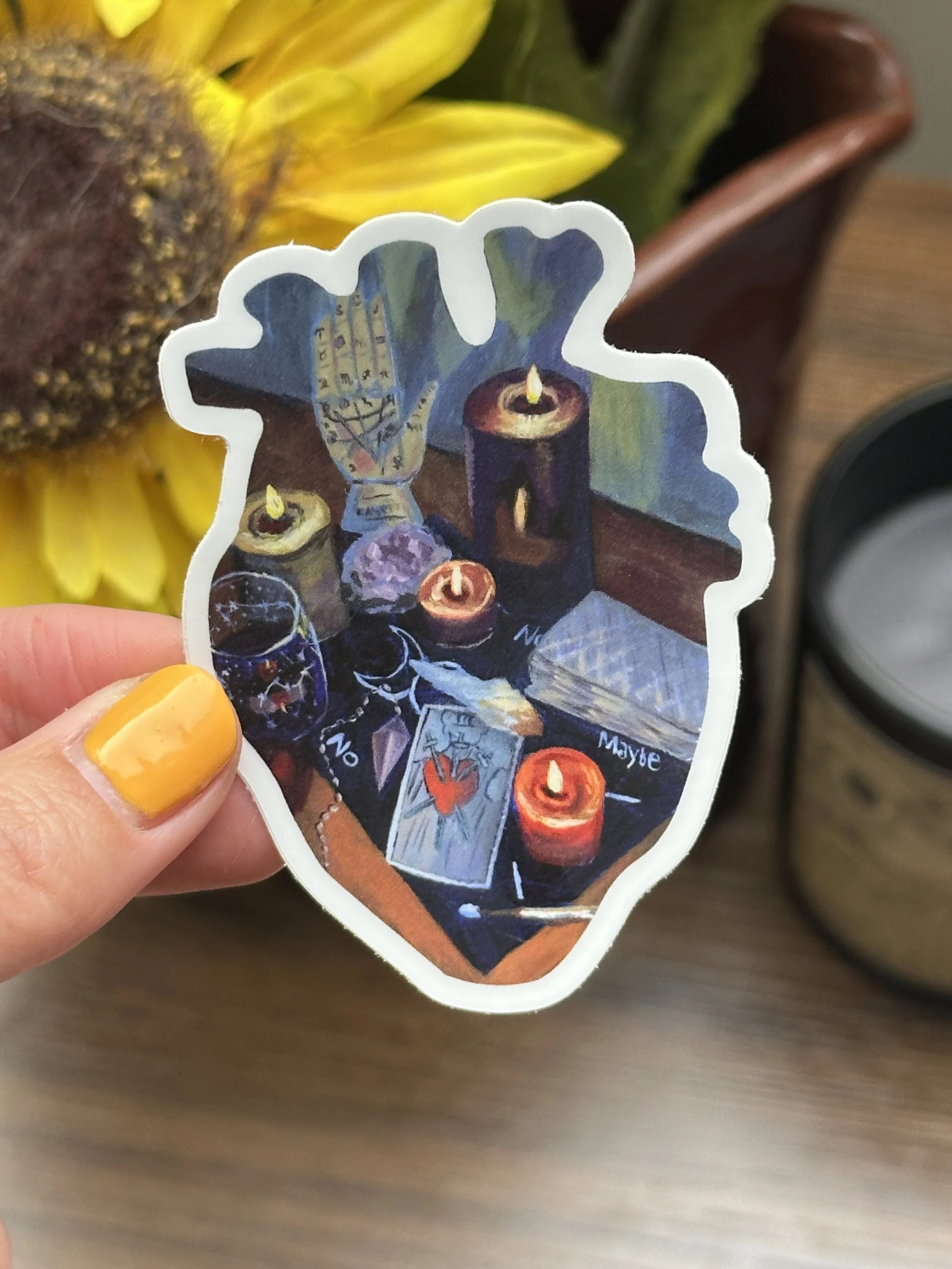 Three of Swords Sticker