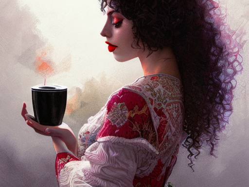 The beauty in a cup of tea - AI