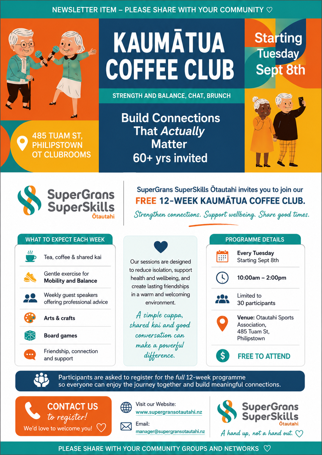 Kaumātua Coffee Club