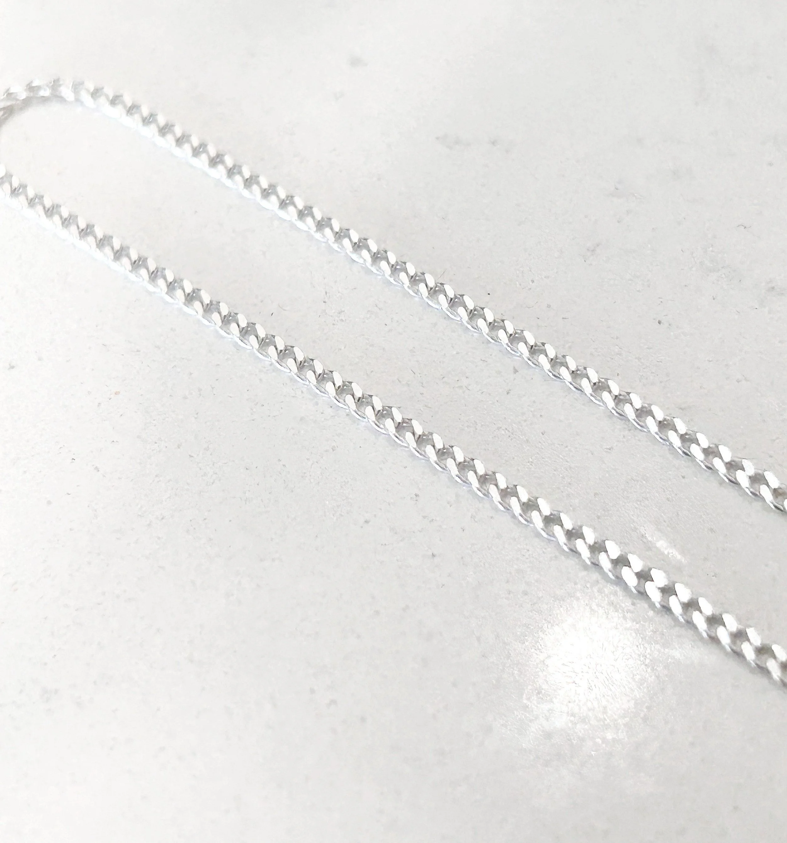 Sterling Silver 20-inch Cuban Link Chain 1.4mm