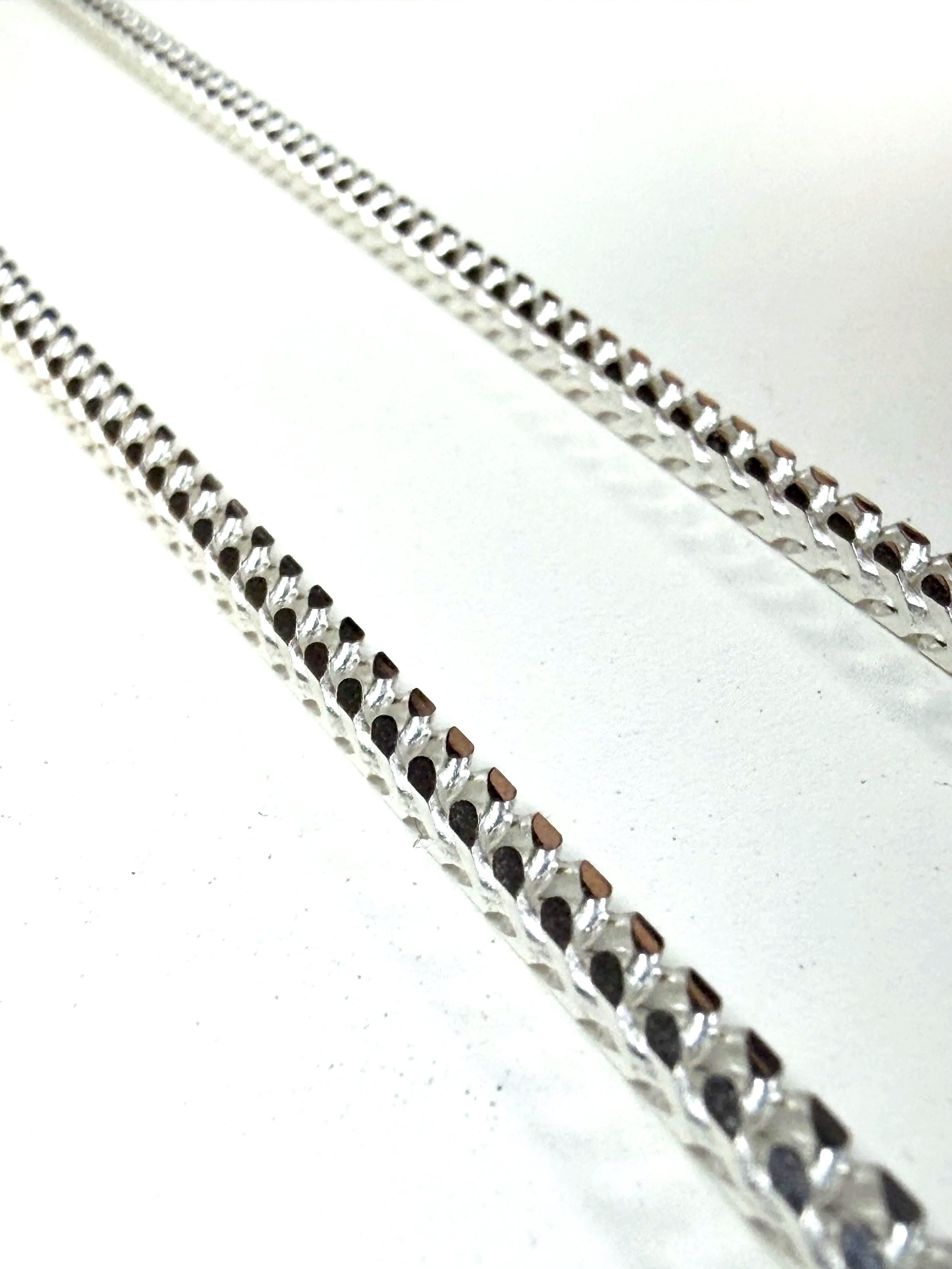 925 Sterling Silver 18 inch Franco Chain