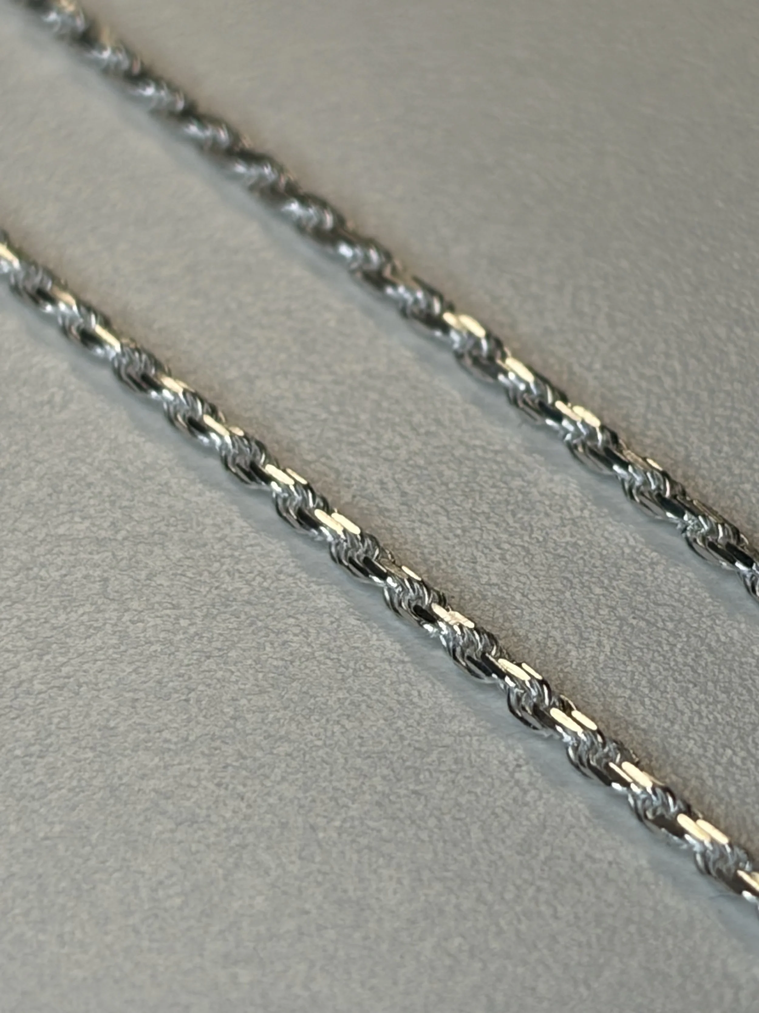 1.4mm 925 Rope Chain