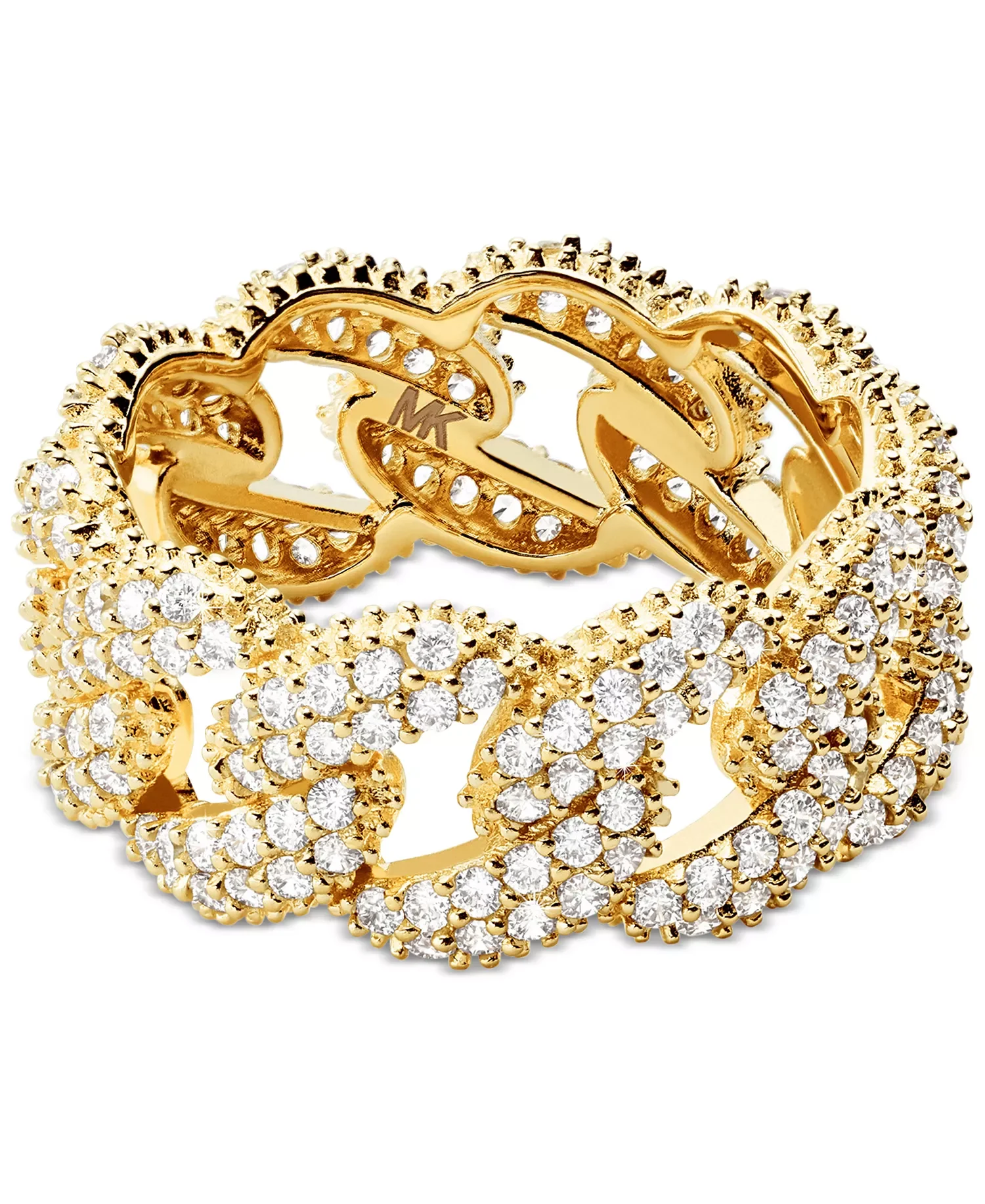 Michael Kors Gold Plated Cuban Ring