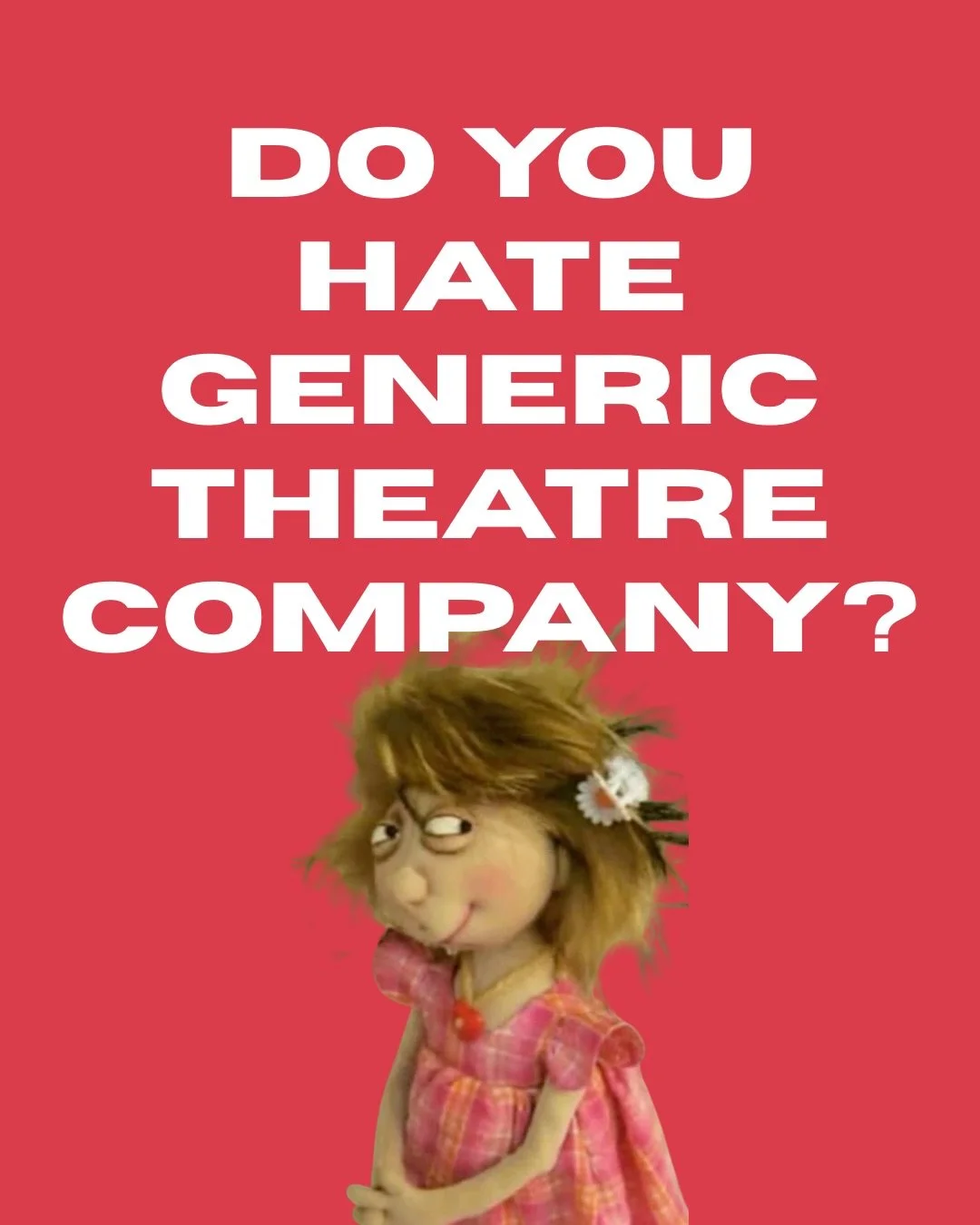 Do you hate Generic Theatre Company? We hope not, but if so, you&rsquo;re in luck! Because this Saturday is GENERICAN PIE! Stop by Kogan Plaza from 11-3pm to pie your Generican friends (and enemies) in the face! 🥰💯🥧
