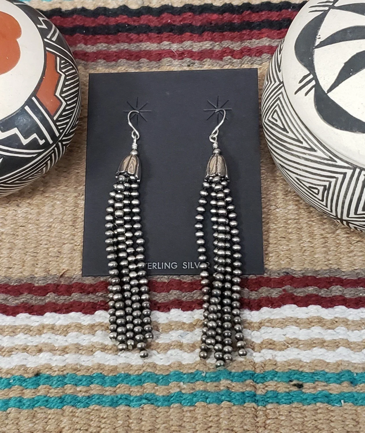 Sterling Silver Dangle Earrings