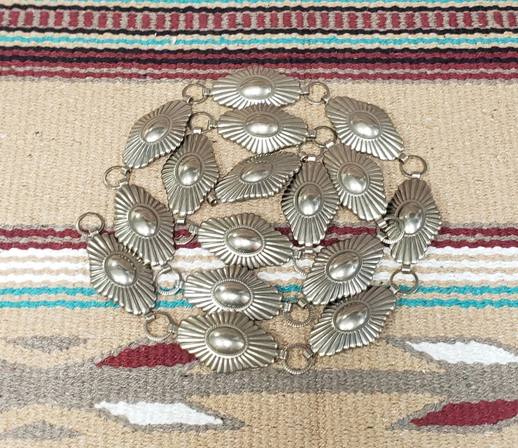 Southwestern Nickel Silver Necklace