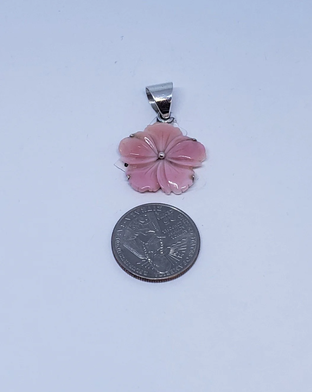 Conch Shell Flower Pendant