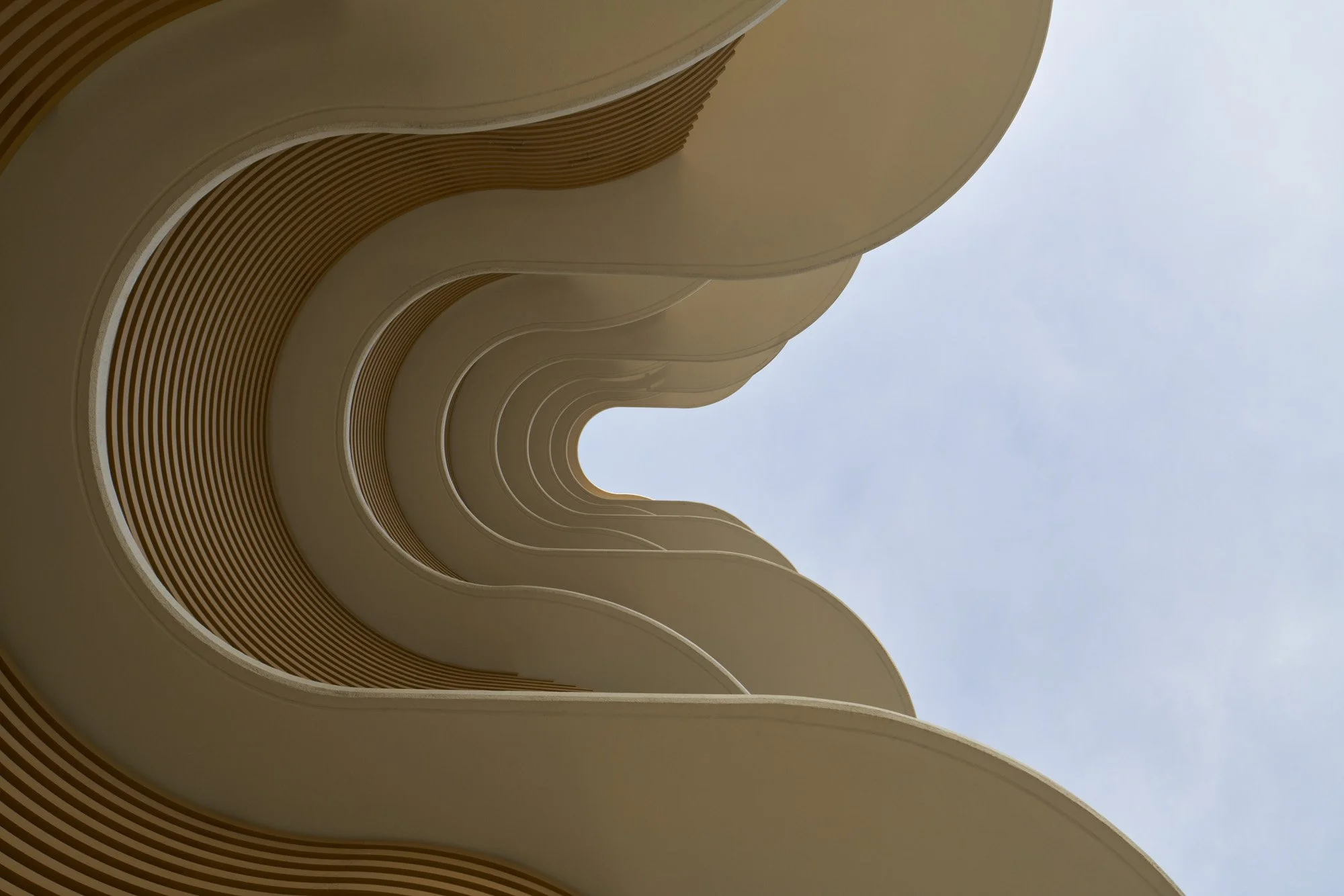 Façade detail on Norfolk residential building designed by Koichi Takada Architects