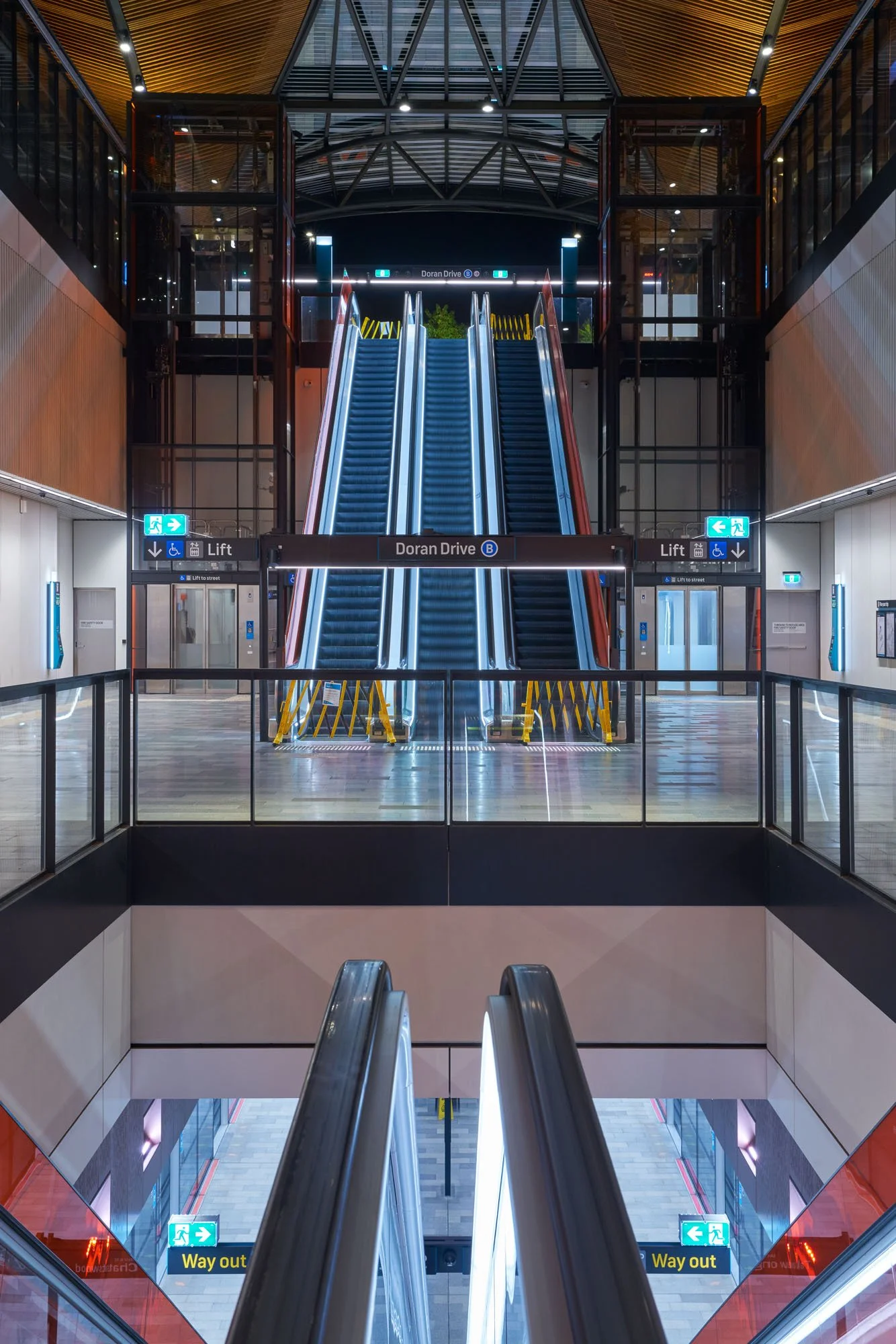 Hills Showground Station on the Sydney Metro Line, designed by Hassell
