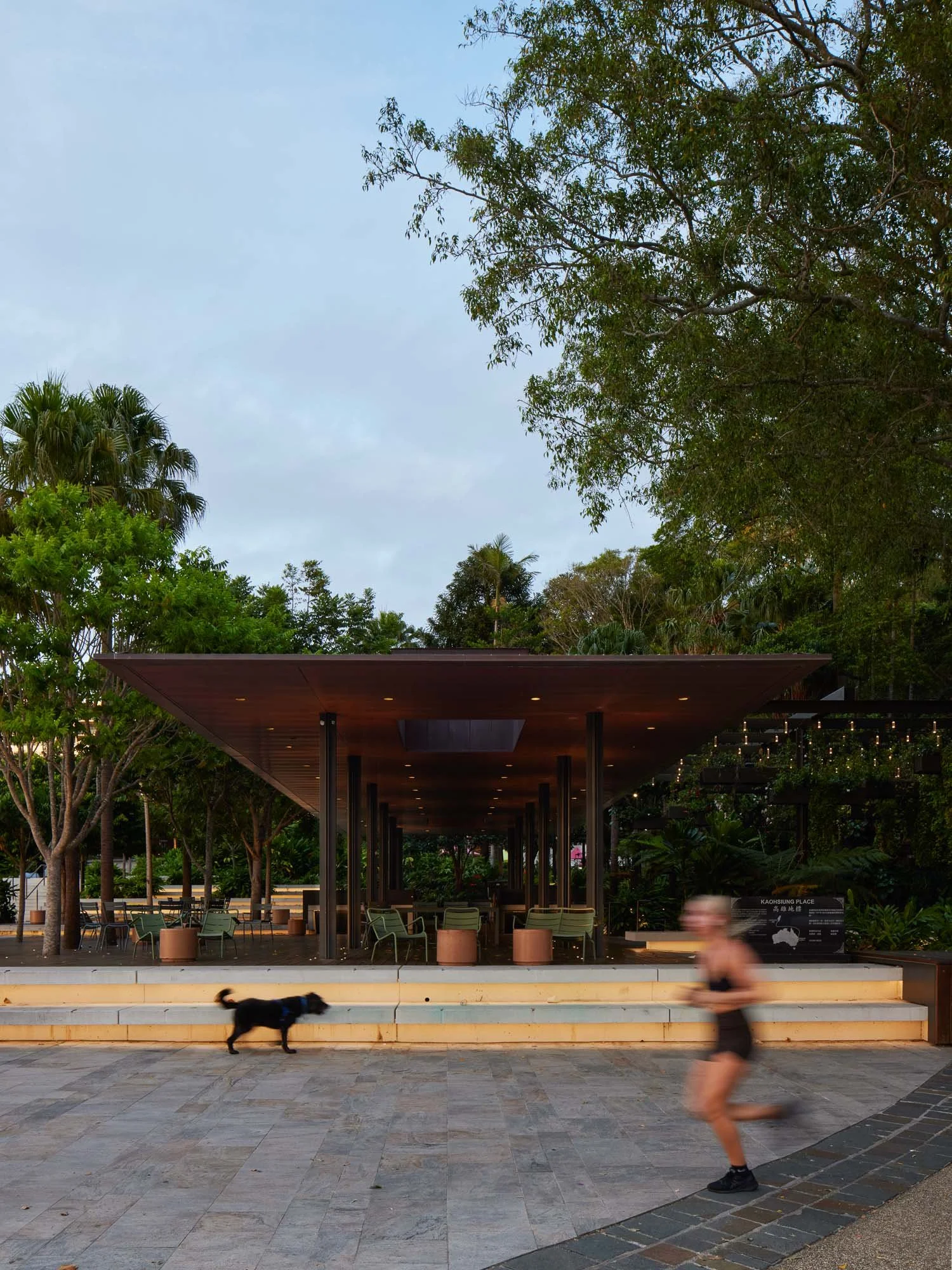 Riverside Green in South Bank Parklands, designed by Hassell