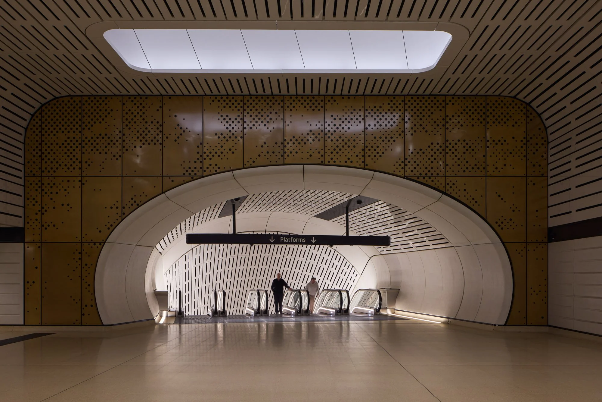 Sydney Metro Station Victoria Cross designed by COX Architecture