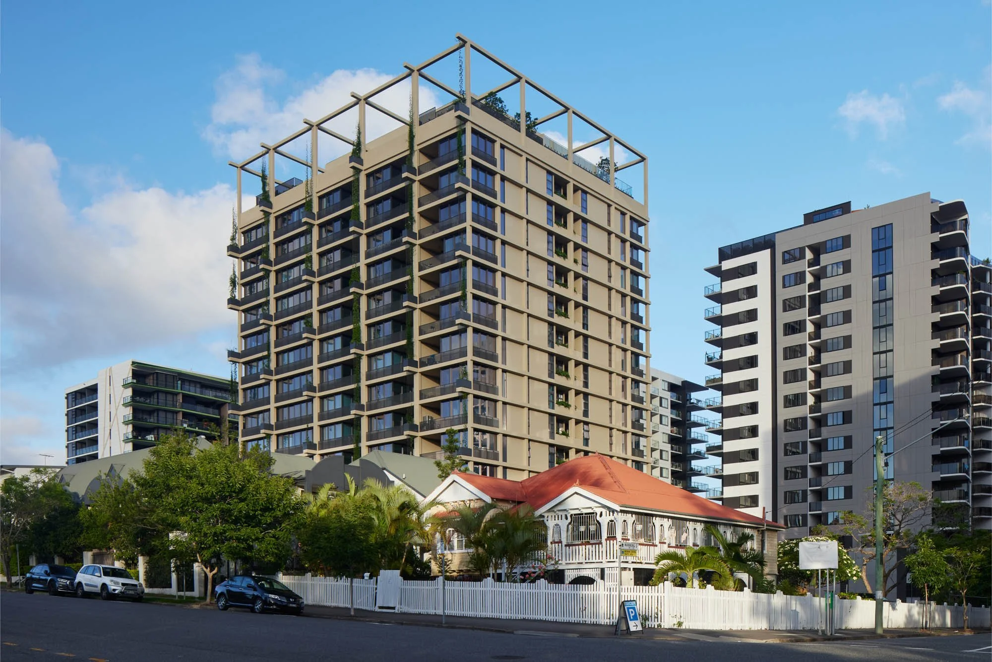Trellis, South Brisbane, designed by Rothelowman for Aria Property Group