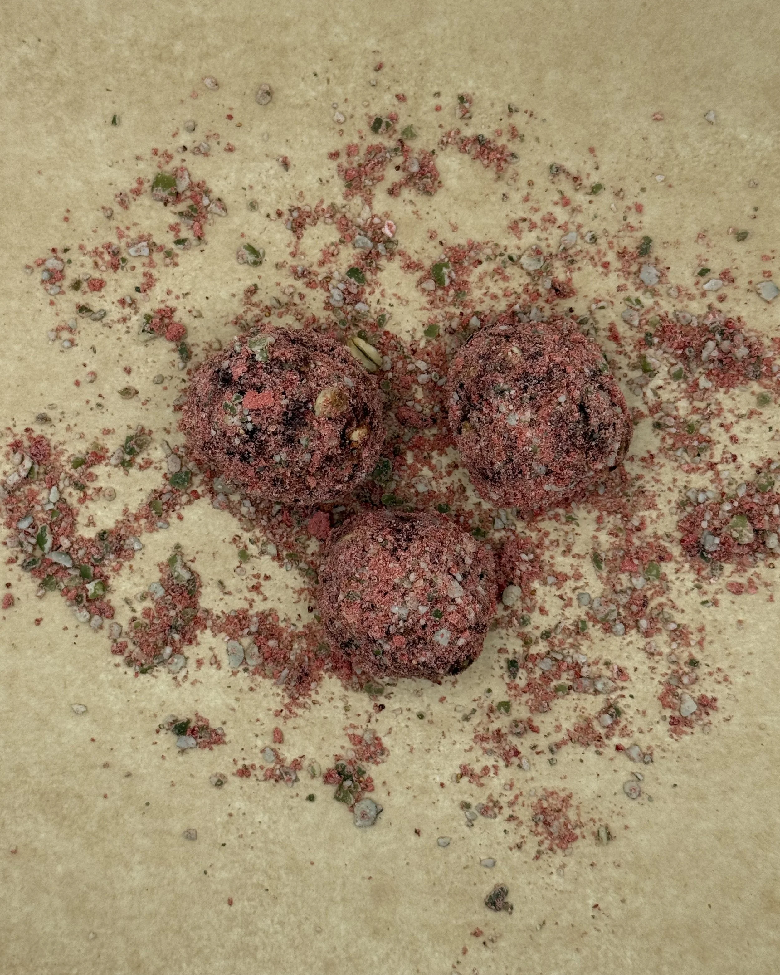 Salted Brownie PB Protein Bites