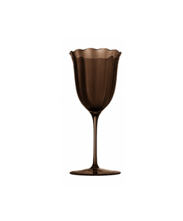 Mocha Red Wine Glass