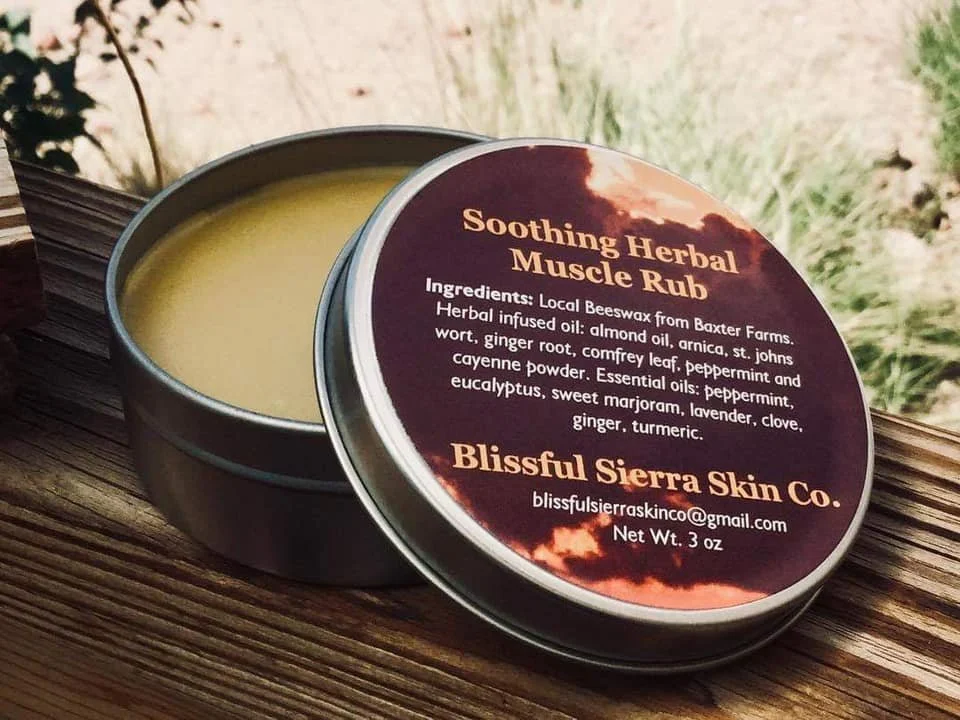 Soothing Herbal Muscle Rub