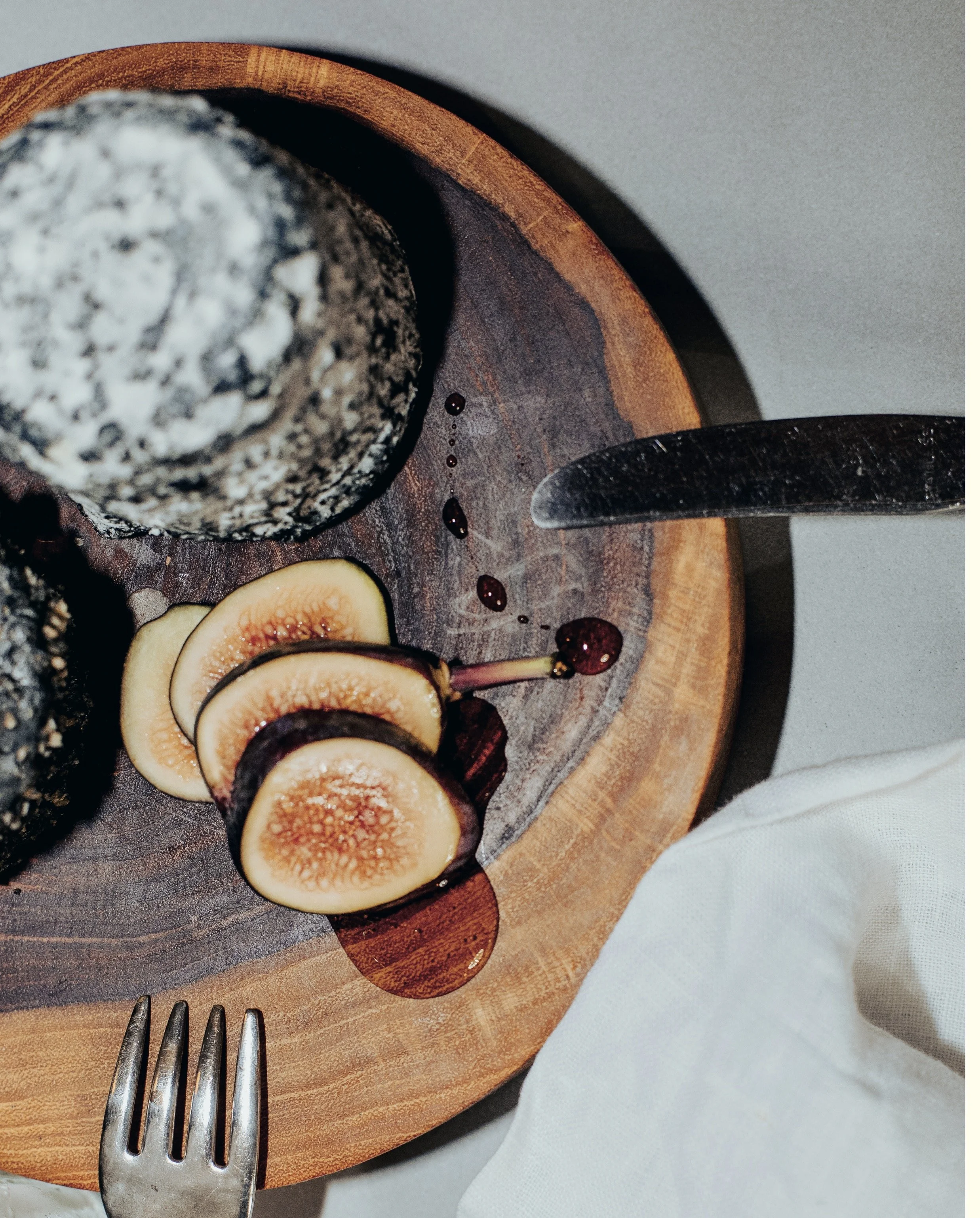 excerpt from BS+B magazine / cheese plate- photo Kelsey Hart