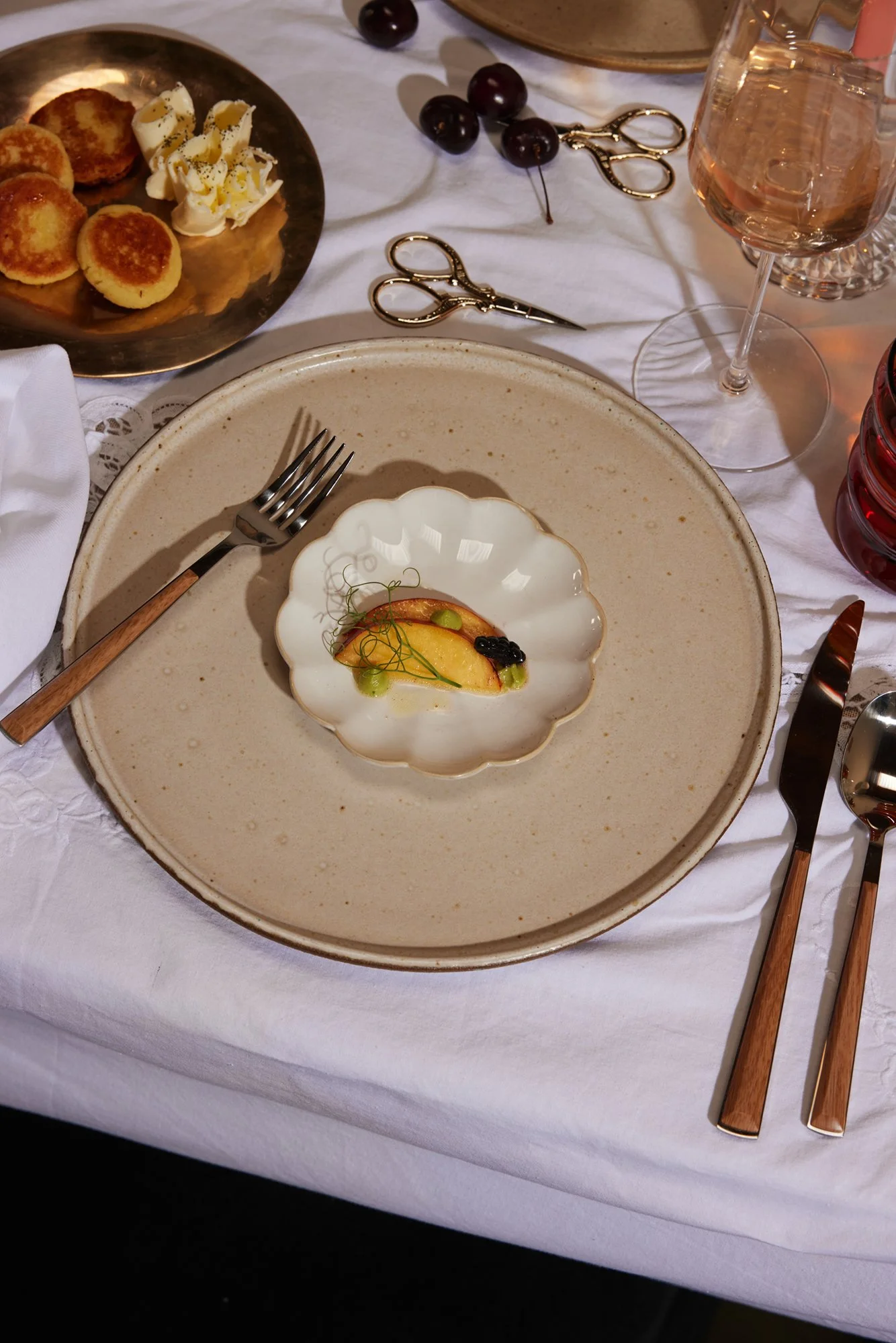 vegan crudo/ table design
